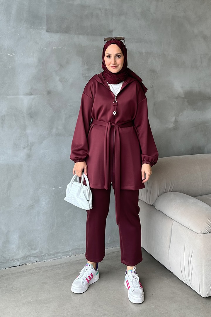 Premium Fermuarlı Scuba Takım