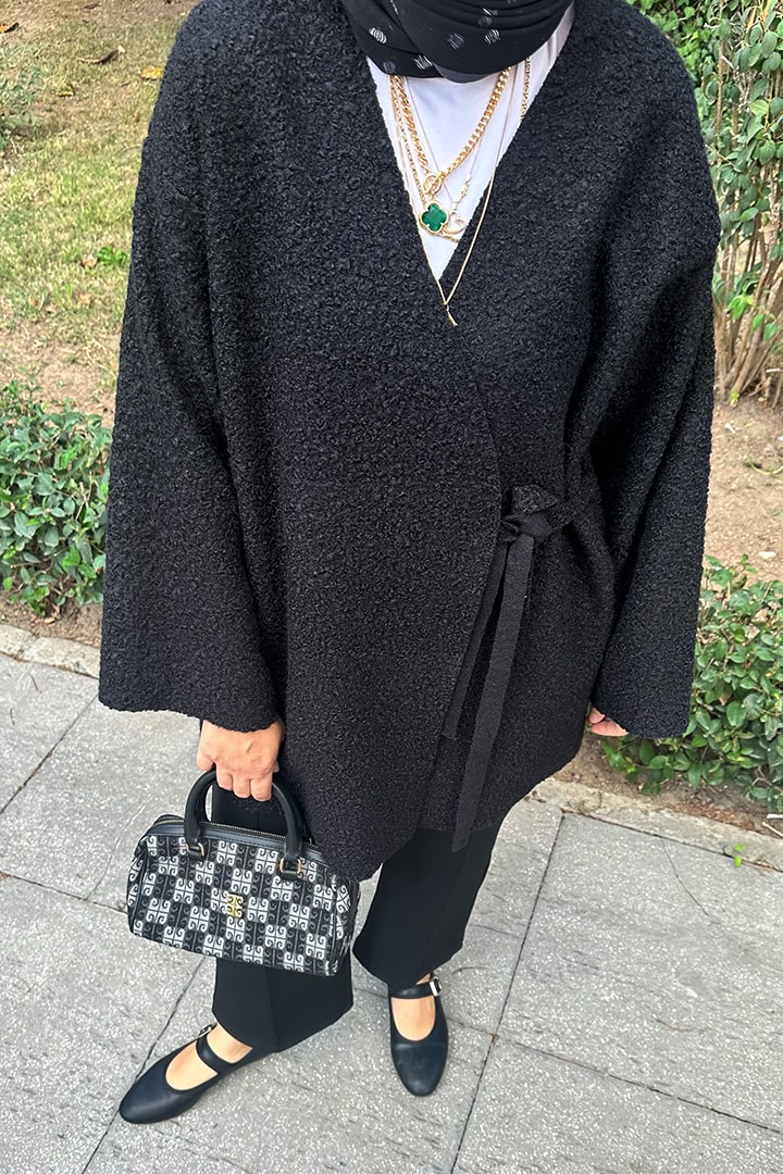 Bel Bağlamalı Buklet Kap