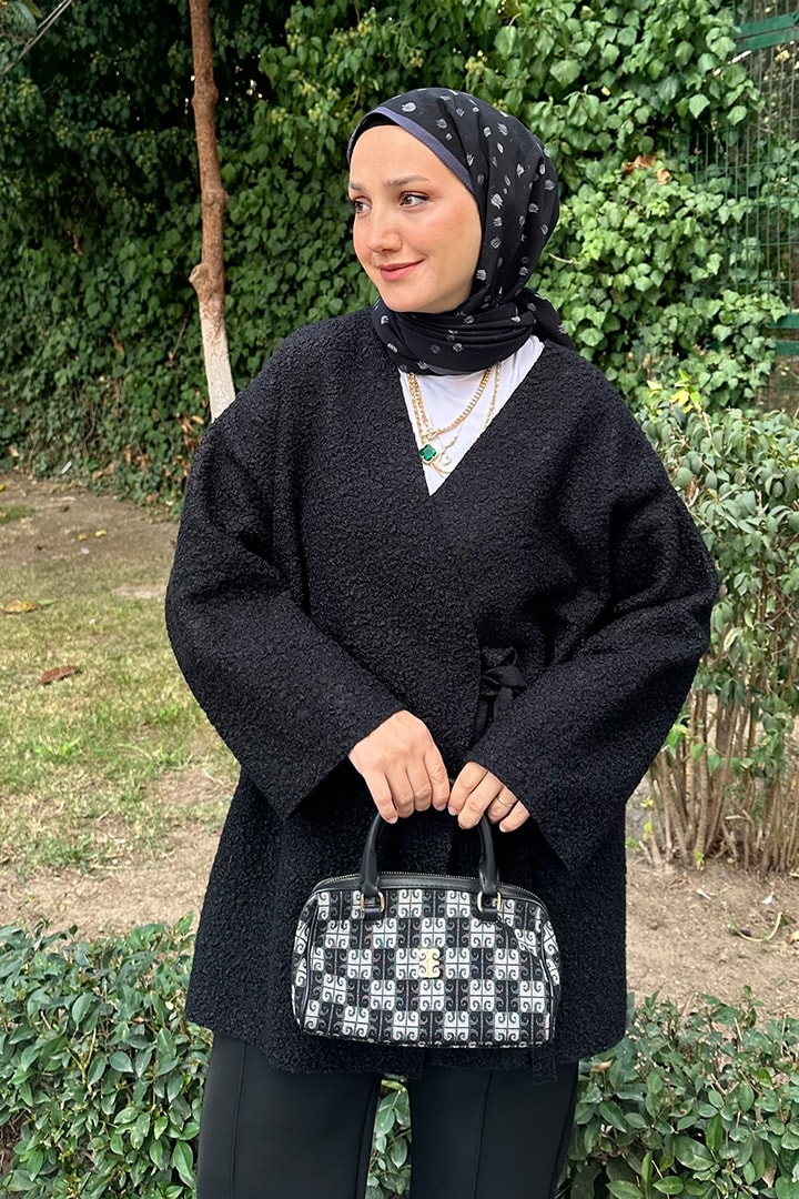 Bel Bağlamalı Buklet Kap