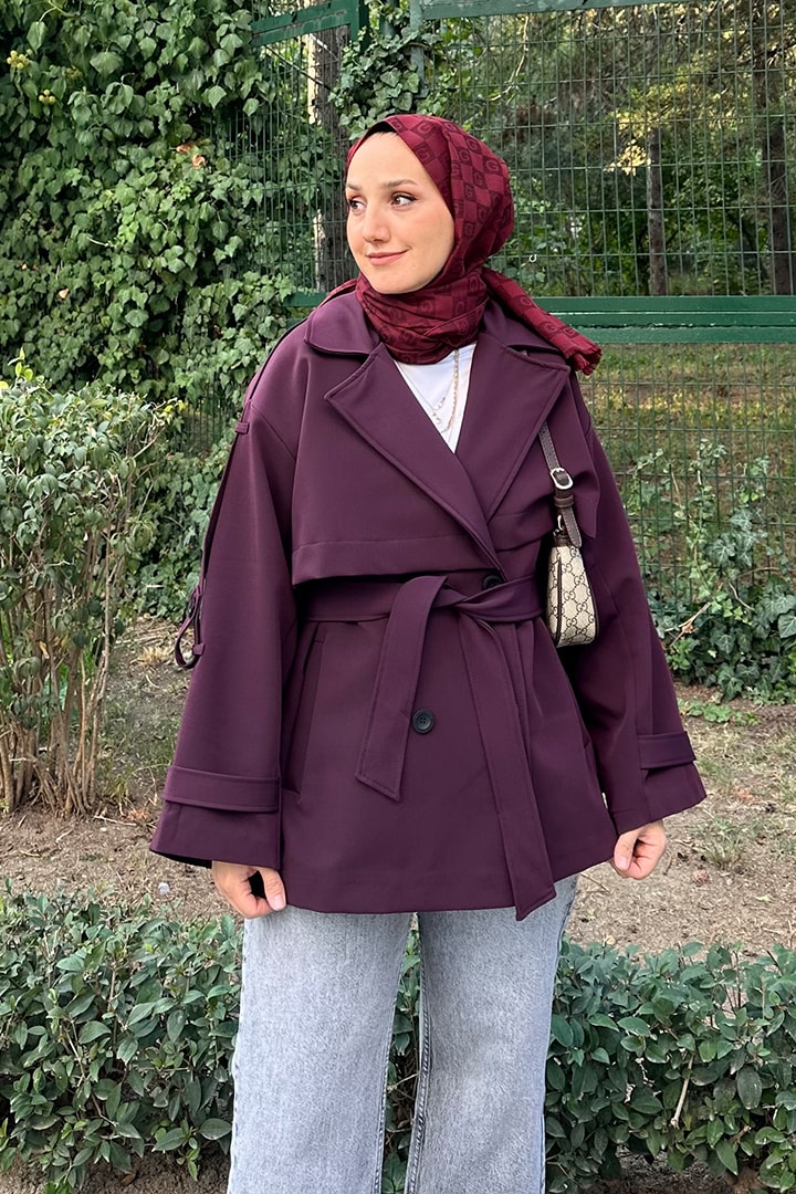 Premium Apoletli Araboy Trençkot