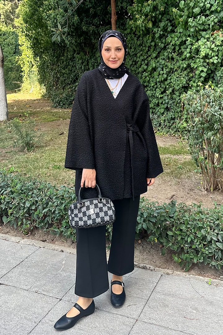 Bel Bağlamalı Buklet Kap