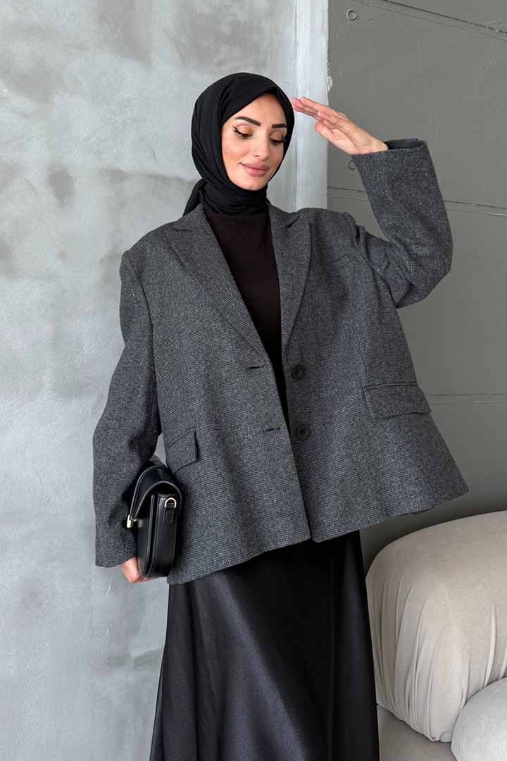 Kuşgözü Kaşe Ceket