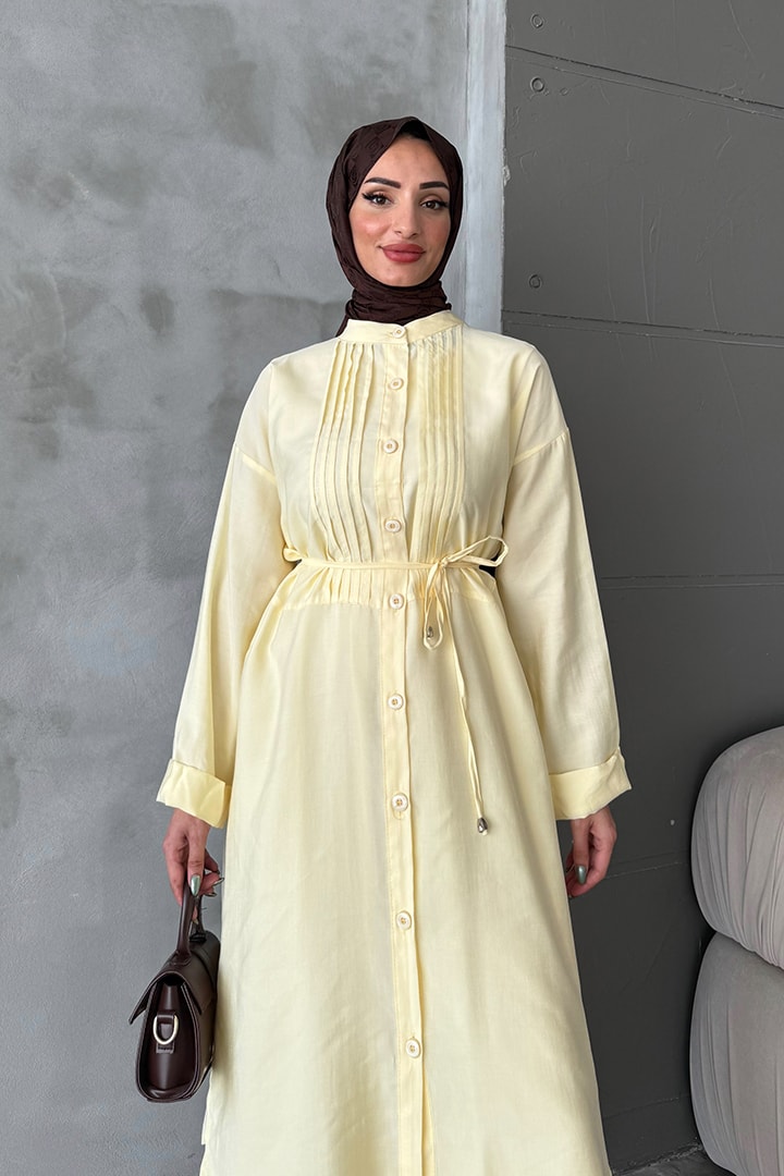 Uzun Tunikli Poplin Takım