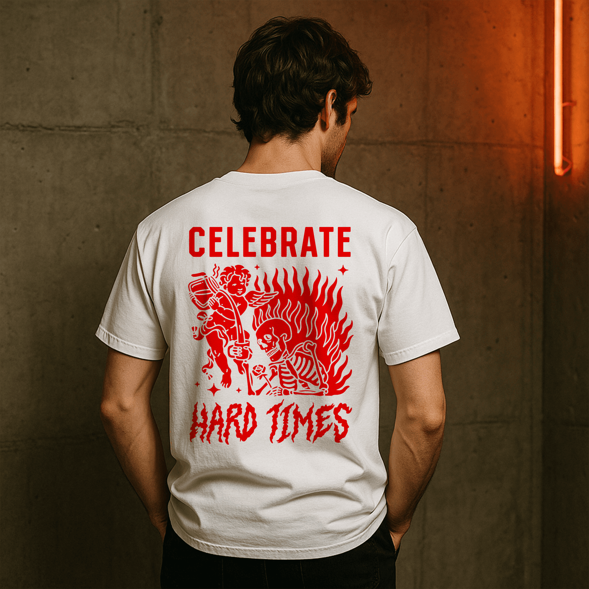 CELEBRATE HARD TIMES TİŞÖRT