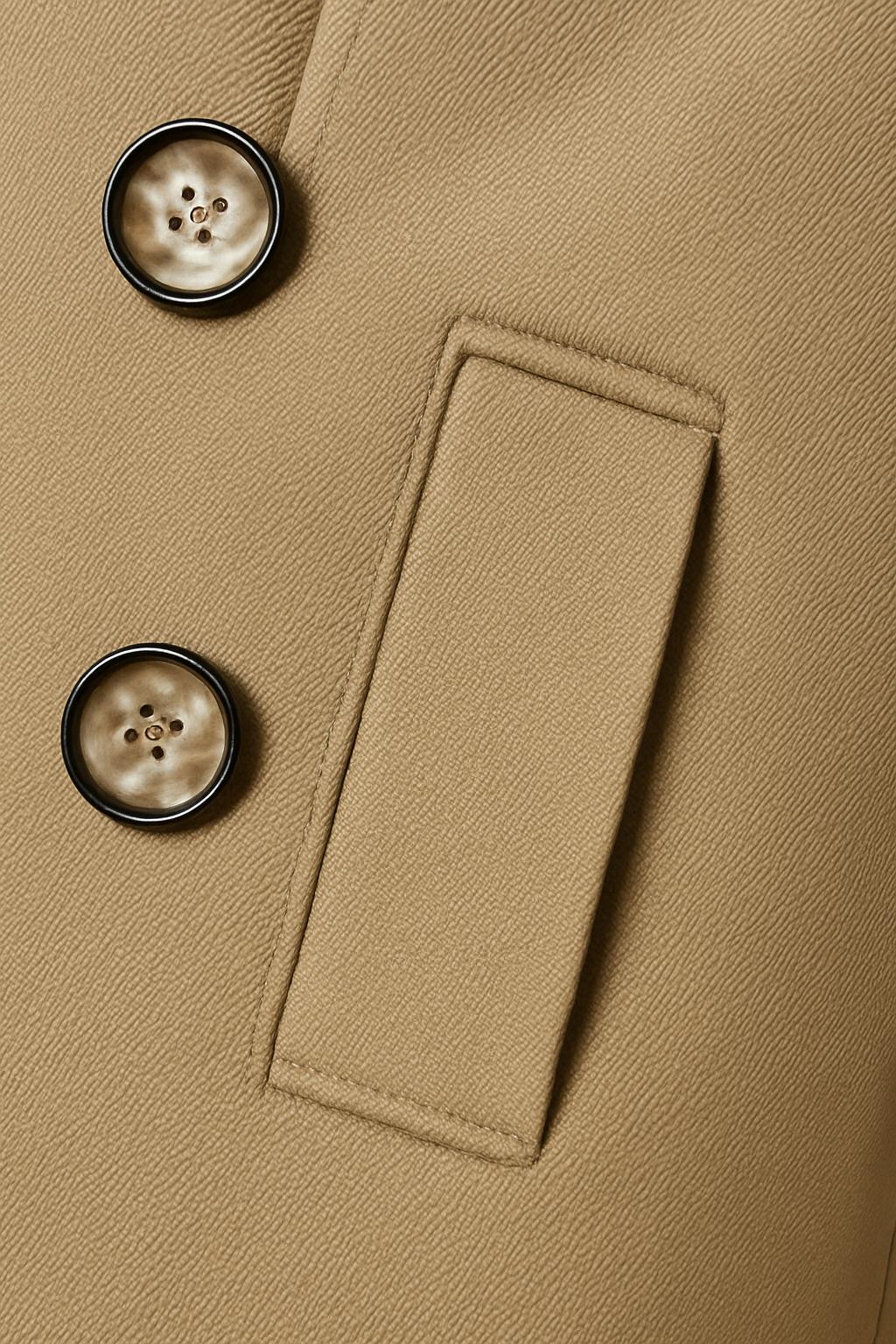 % 100 Pamuk Çocuk Trençkot -3-7 Yaş Günlük & Şık Dış Giyim