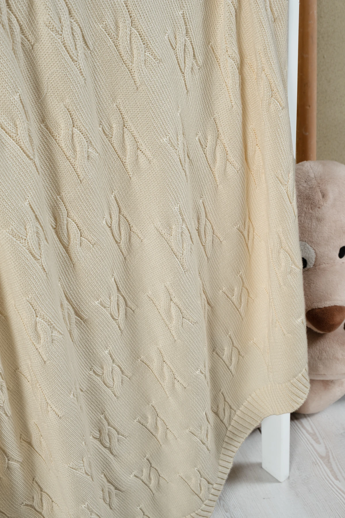 Triko %100 Pamuk Bebek Battaniyesi 100x110