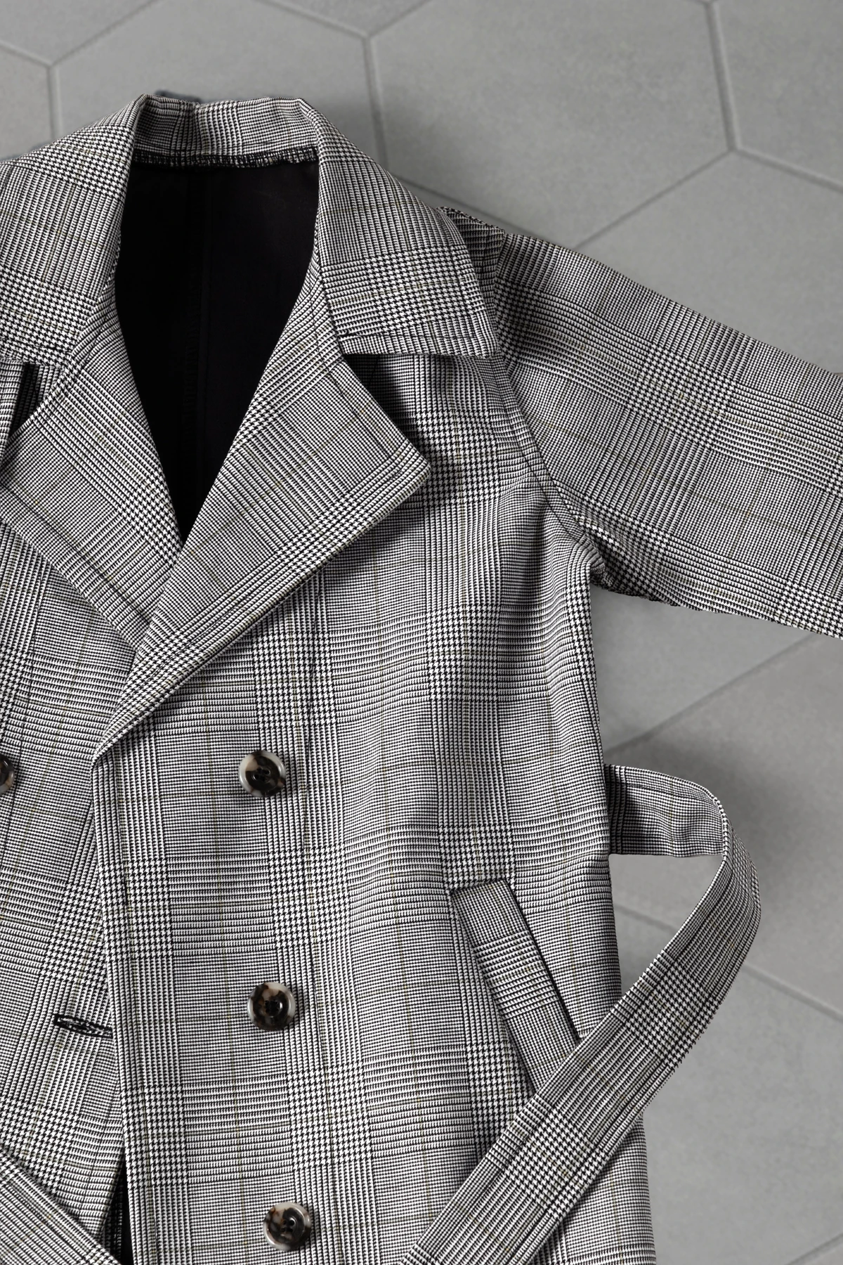 Unisex Çocuk Trençkot % 100 Pamuk