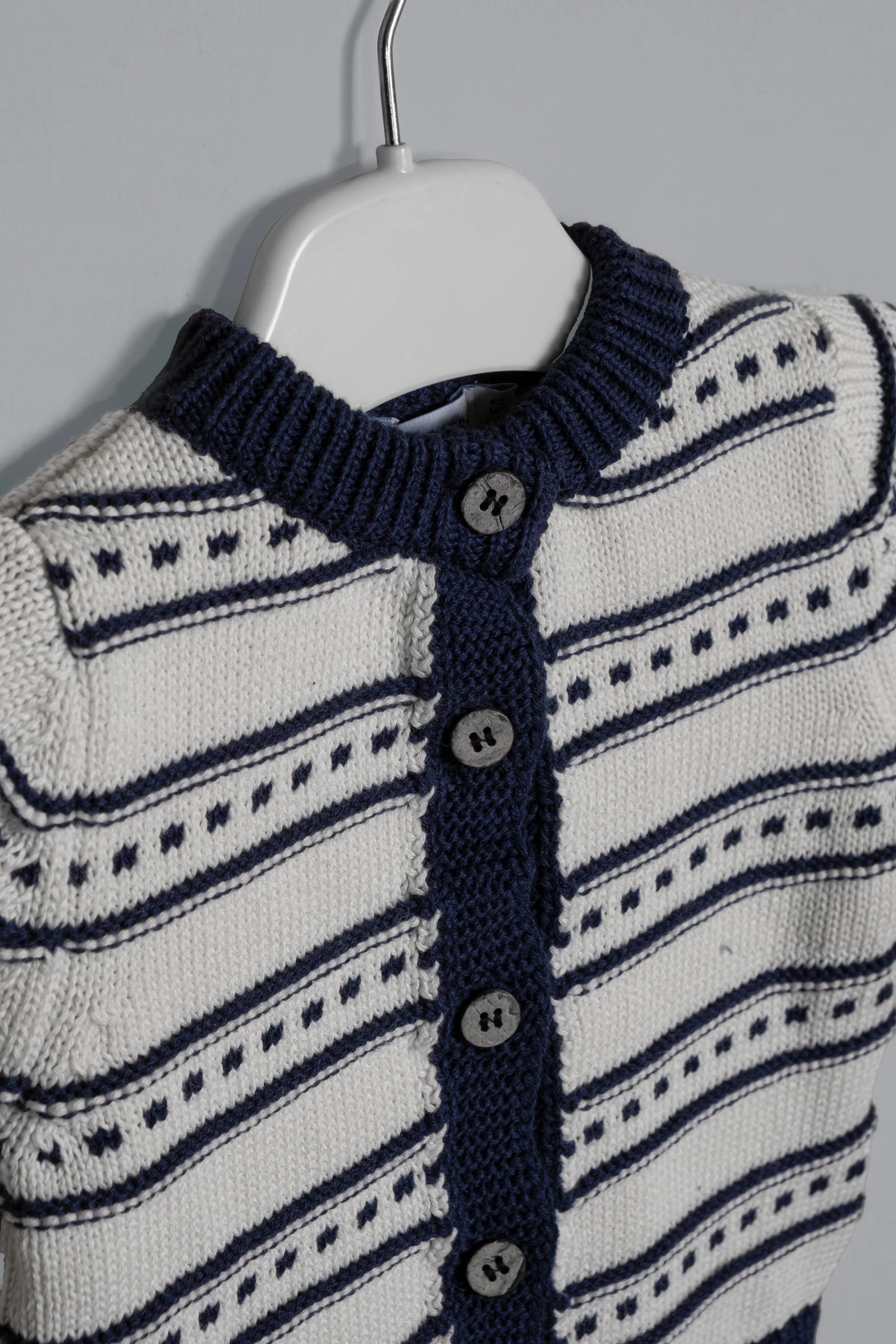 Erkek Lacivert Triko Örme 2'li Takım % 100 Pamuk