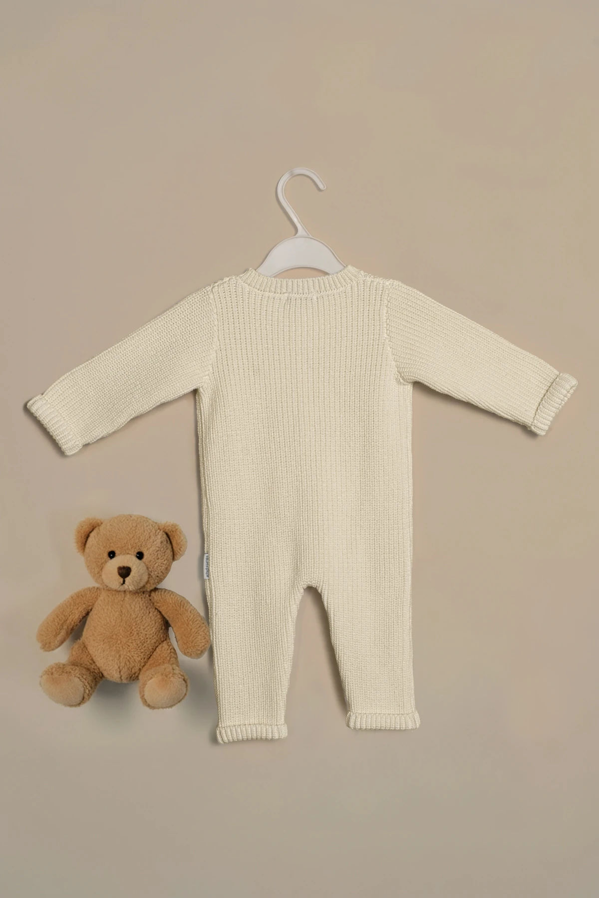 Triko Uzun Kollu Tulum % 100 Pamuk