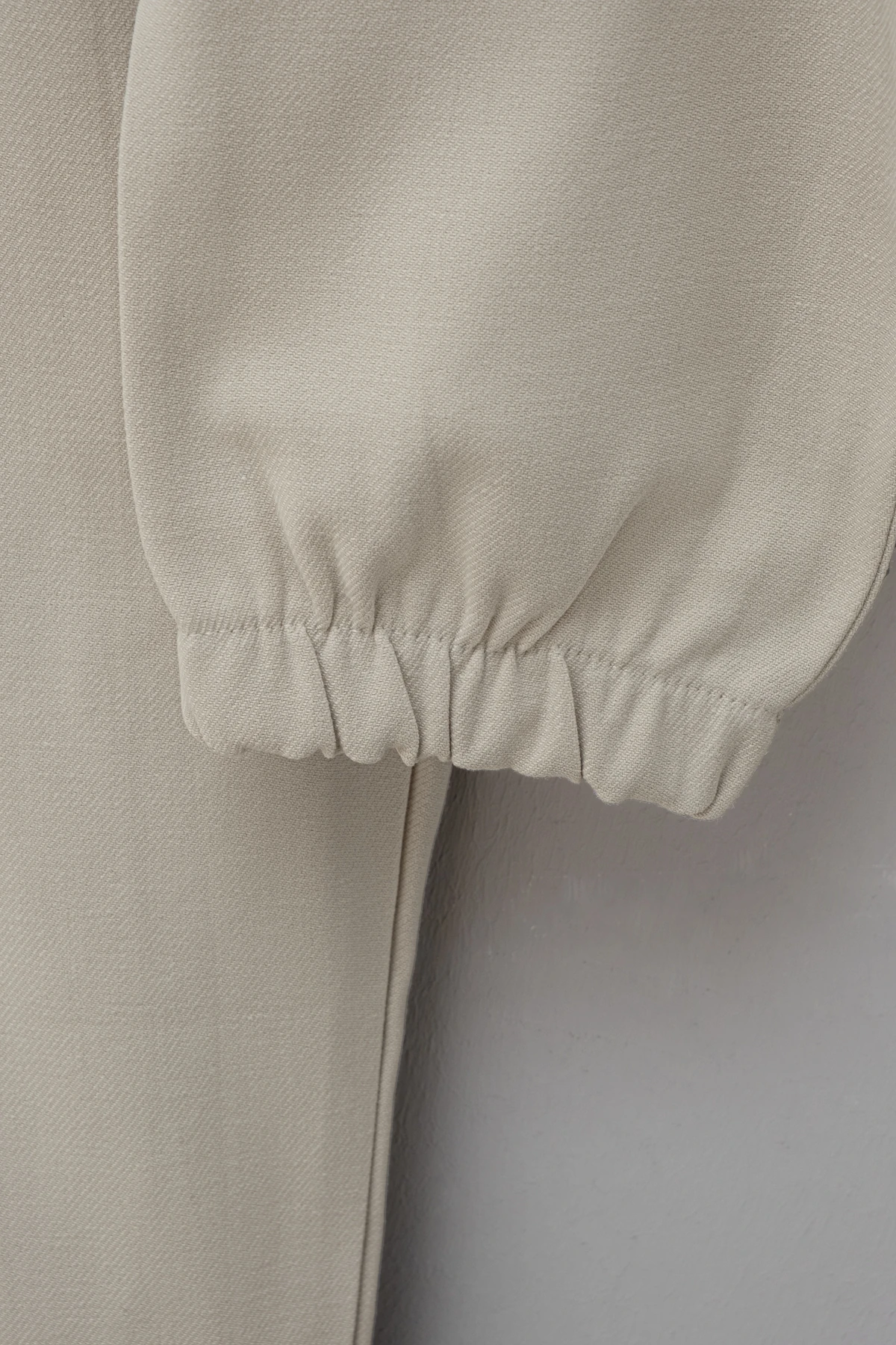 Erkek Bej Jogger Pantolon % 100 Pamuk 