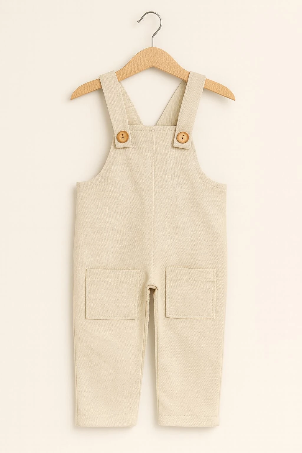 % 100 Pamuk Organik Unisex Salopet Tulum -Rahat Yumuşak Dokulu