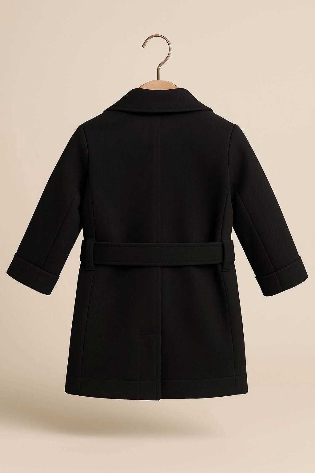 Unisex Çocuk Trençkot % 100 Pamuk