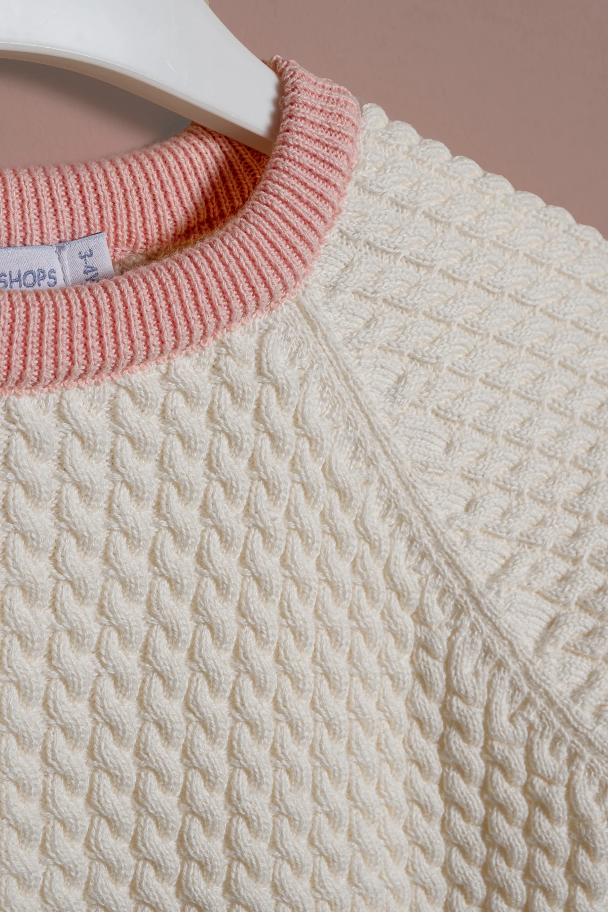 Kız Çocuk Triko Örme Kazak % 100 Pamuk