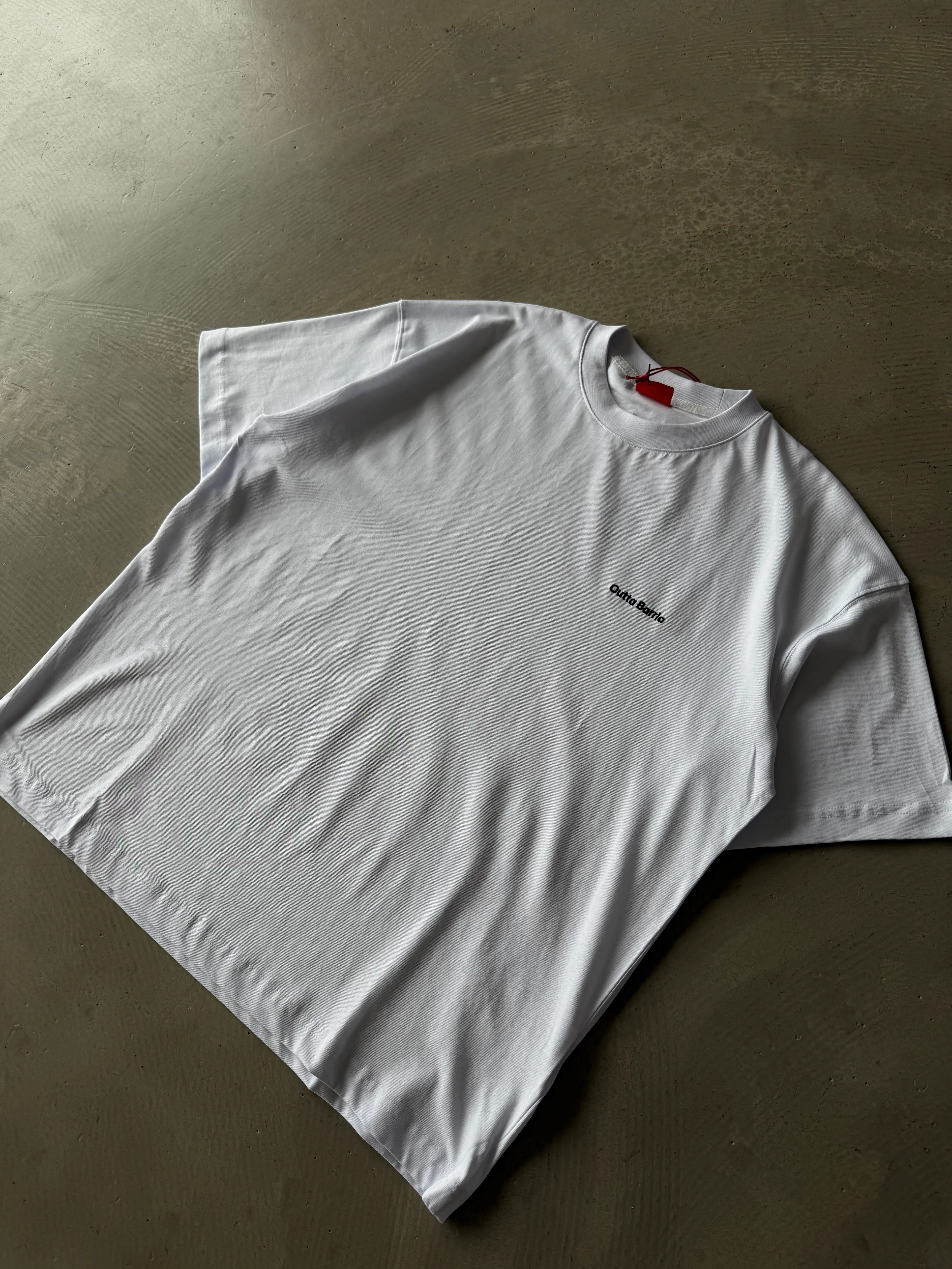 Sol Göğüs Logo Nakışlı Basic T-Shirt