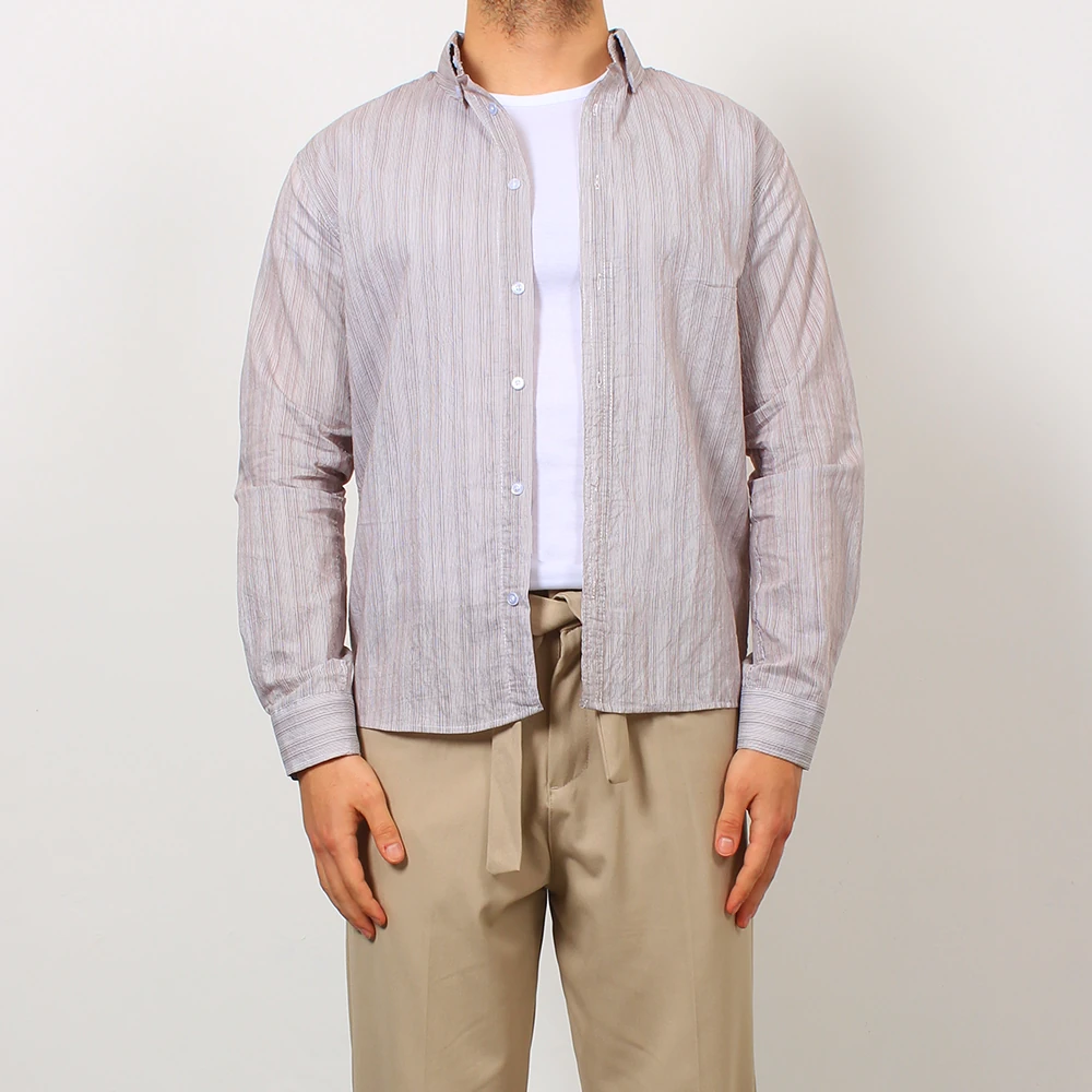 Çizgi Detay Regular Gömlek