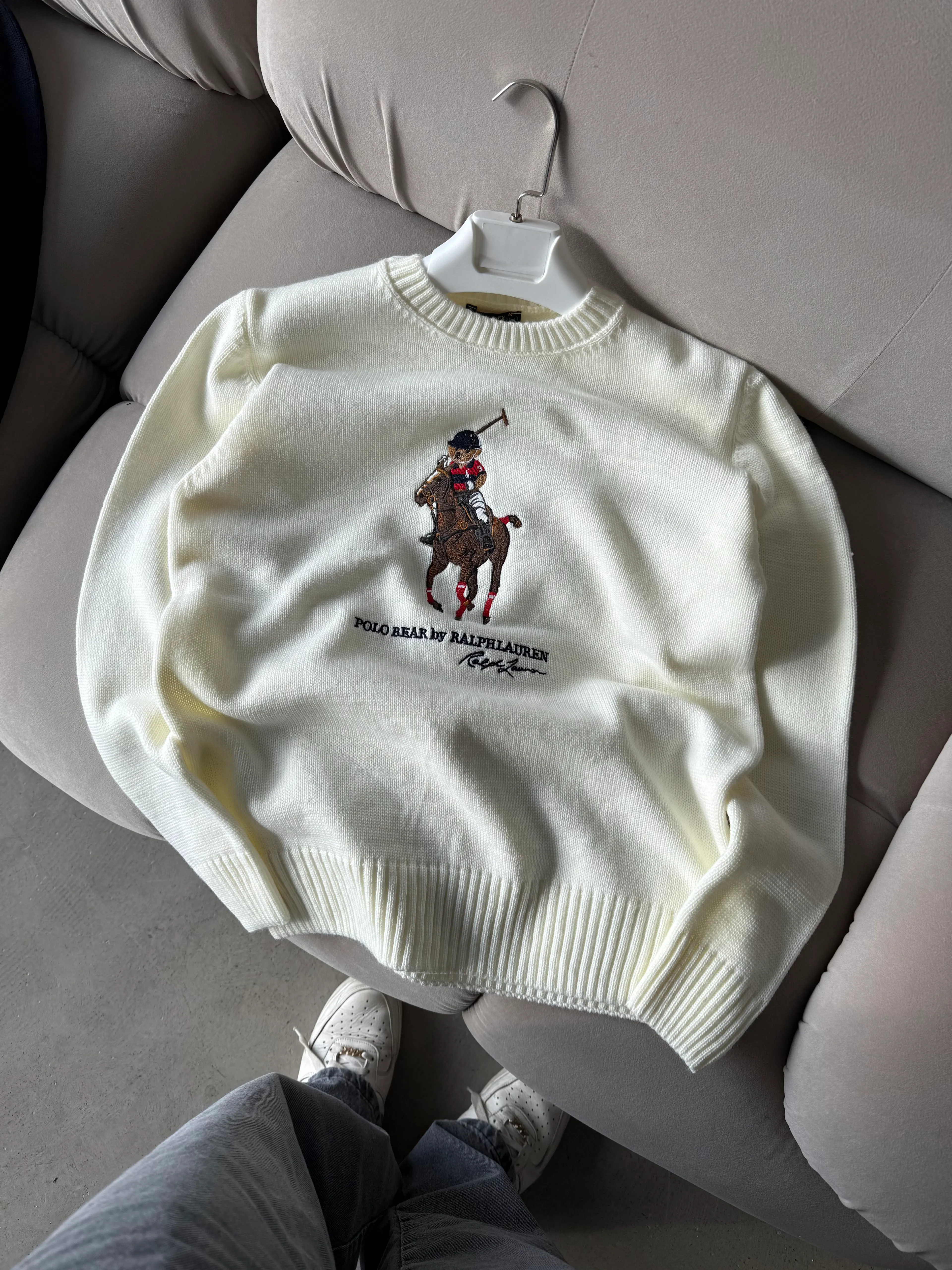 PRD Extra Premium Temalı Triko - Beyaz