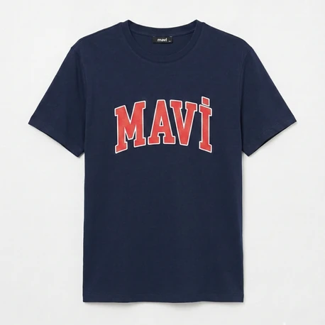 Logo Baskılı Basic T-Shirt