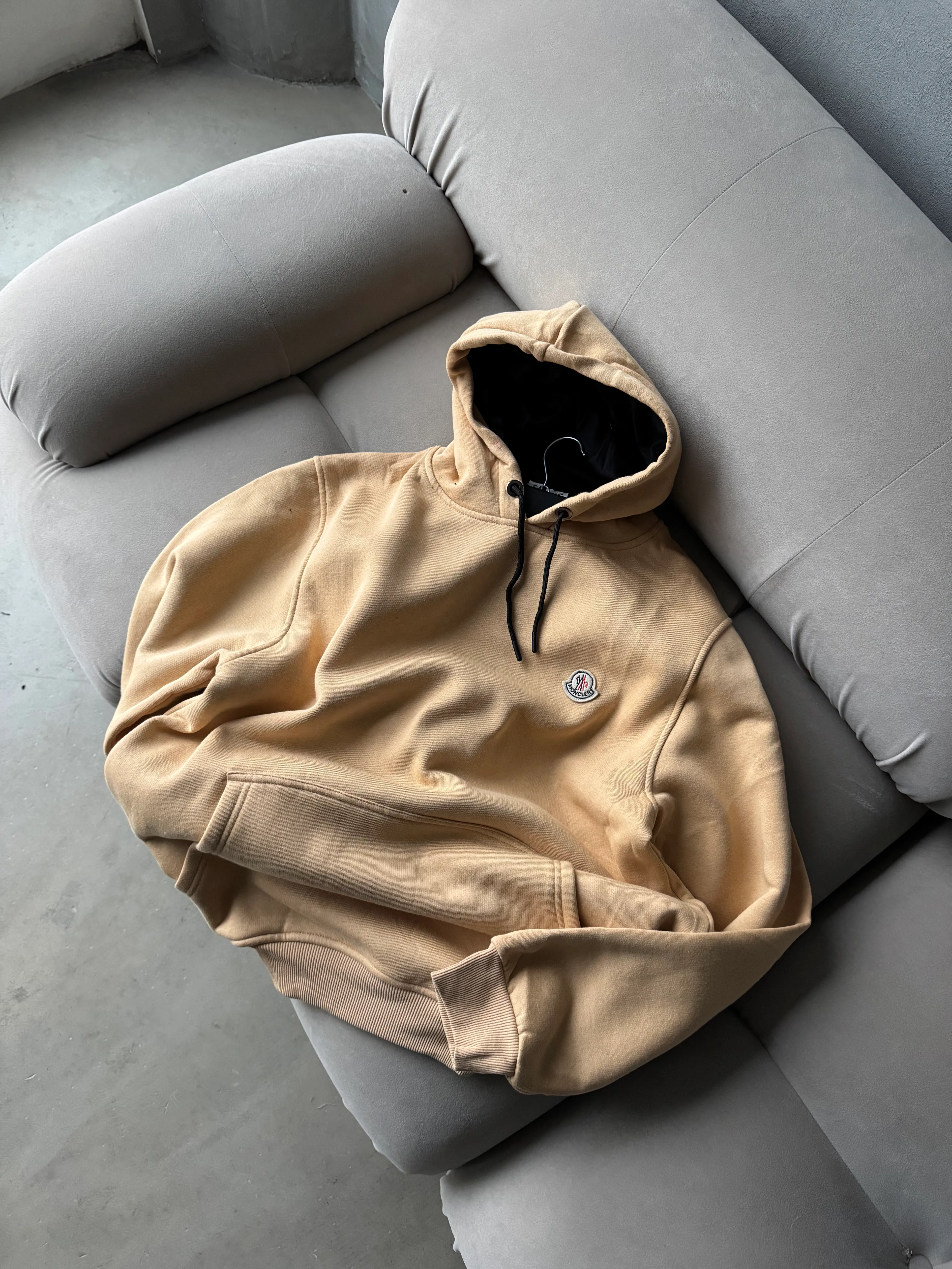 MNC Premium Logo Detaylı Sweatshirt - bej