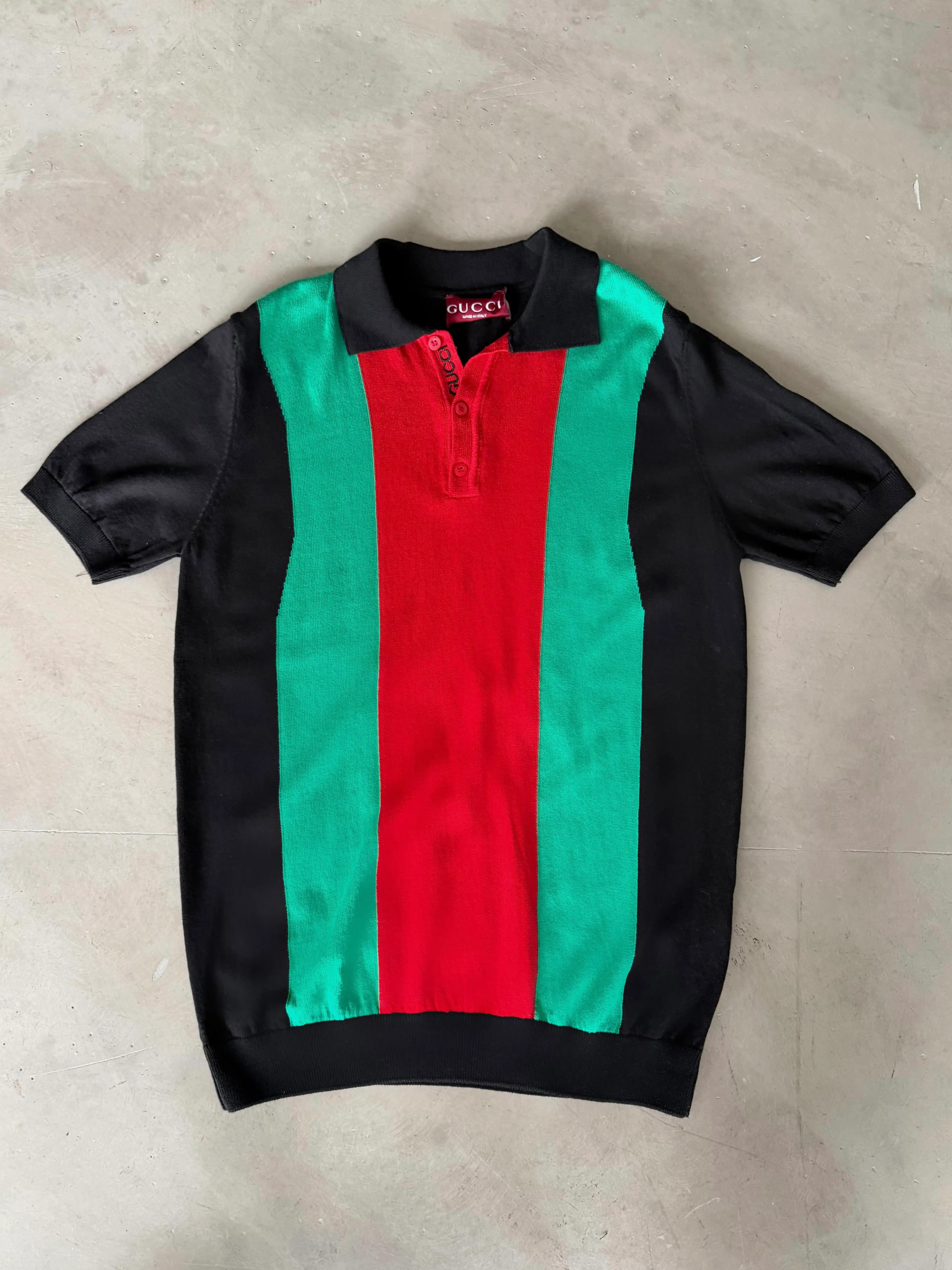 Şerit Detaylı Polo Yaka T-Shirt