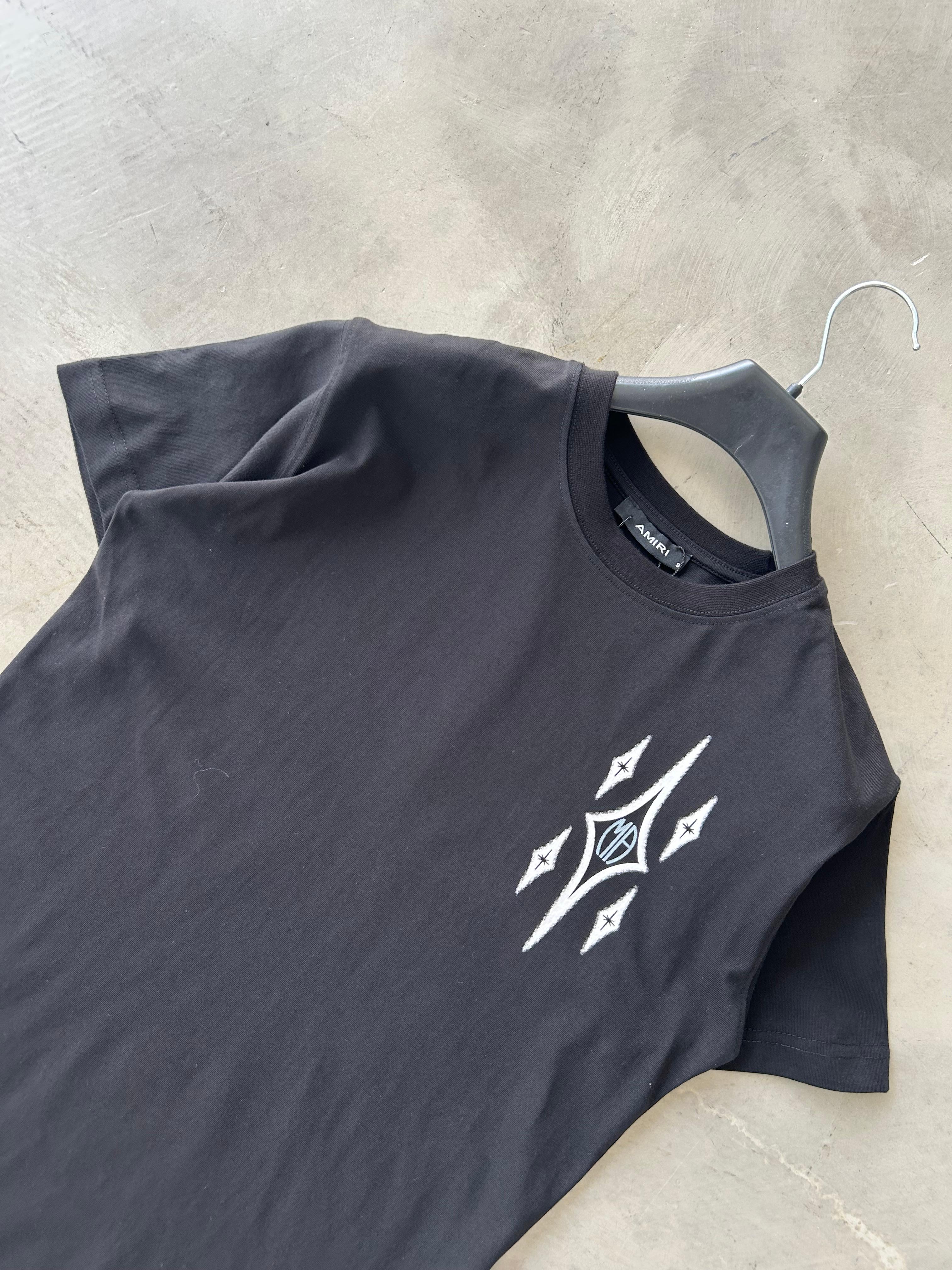 AMR Sırt Baskılı Premium Basic Tshirt