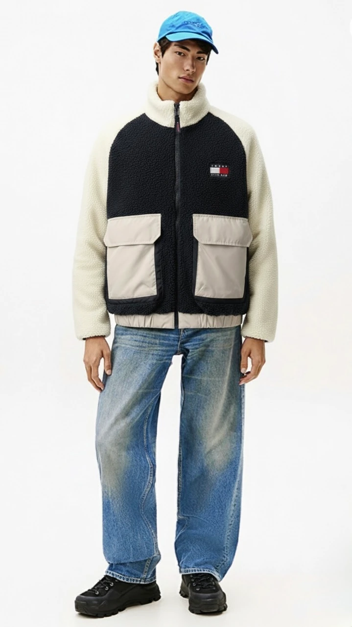 TMY Nakışlı Peluş Premium Zip