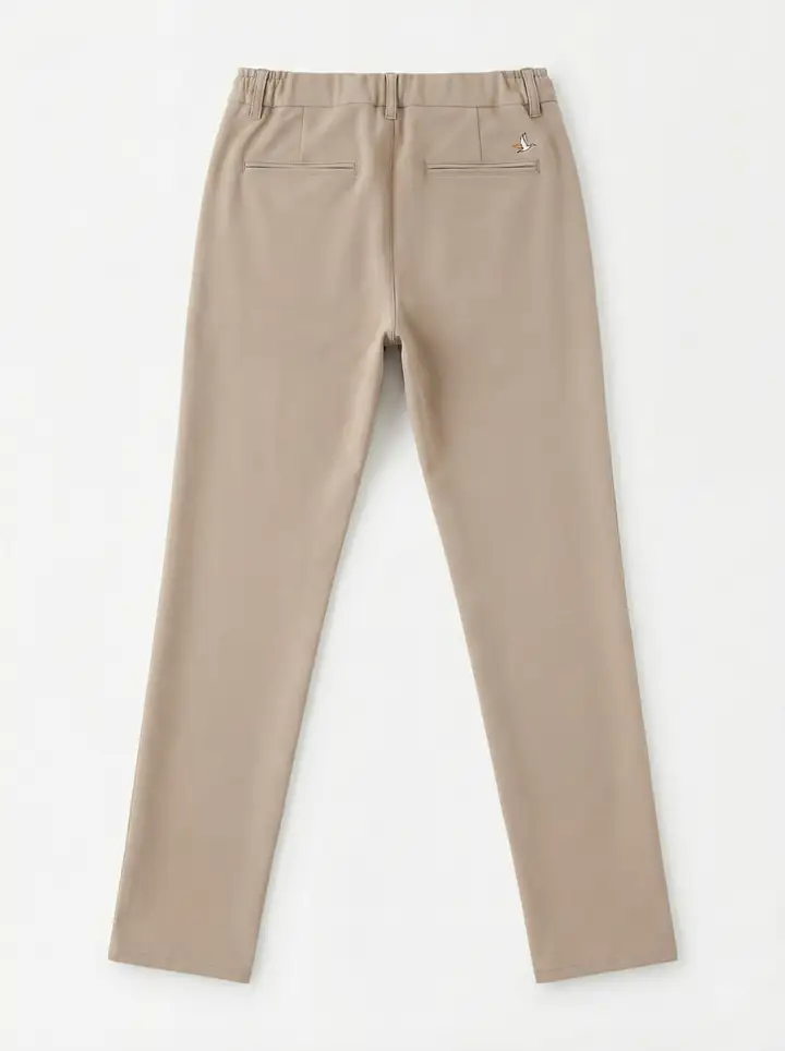 Arka Nakış Detaylı Kumaş Pantolon