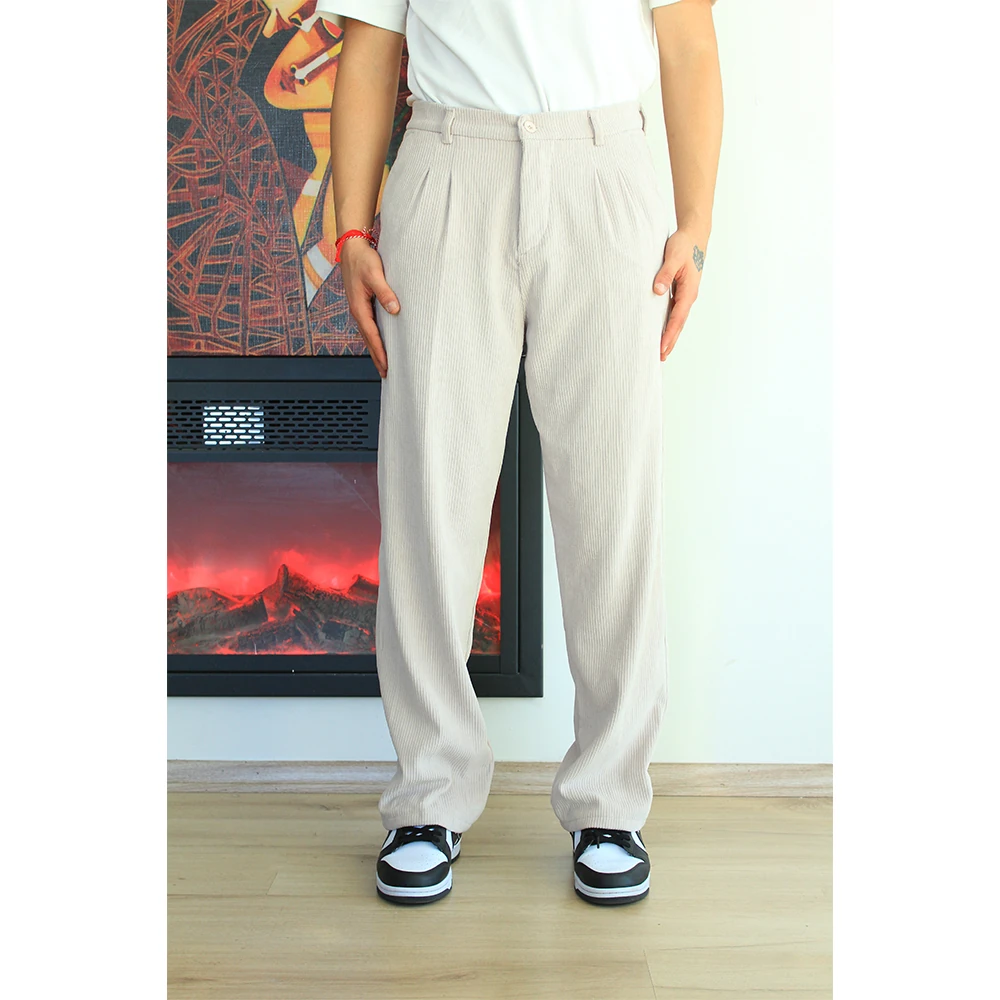 Kadife Relax Fit Pantolon