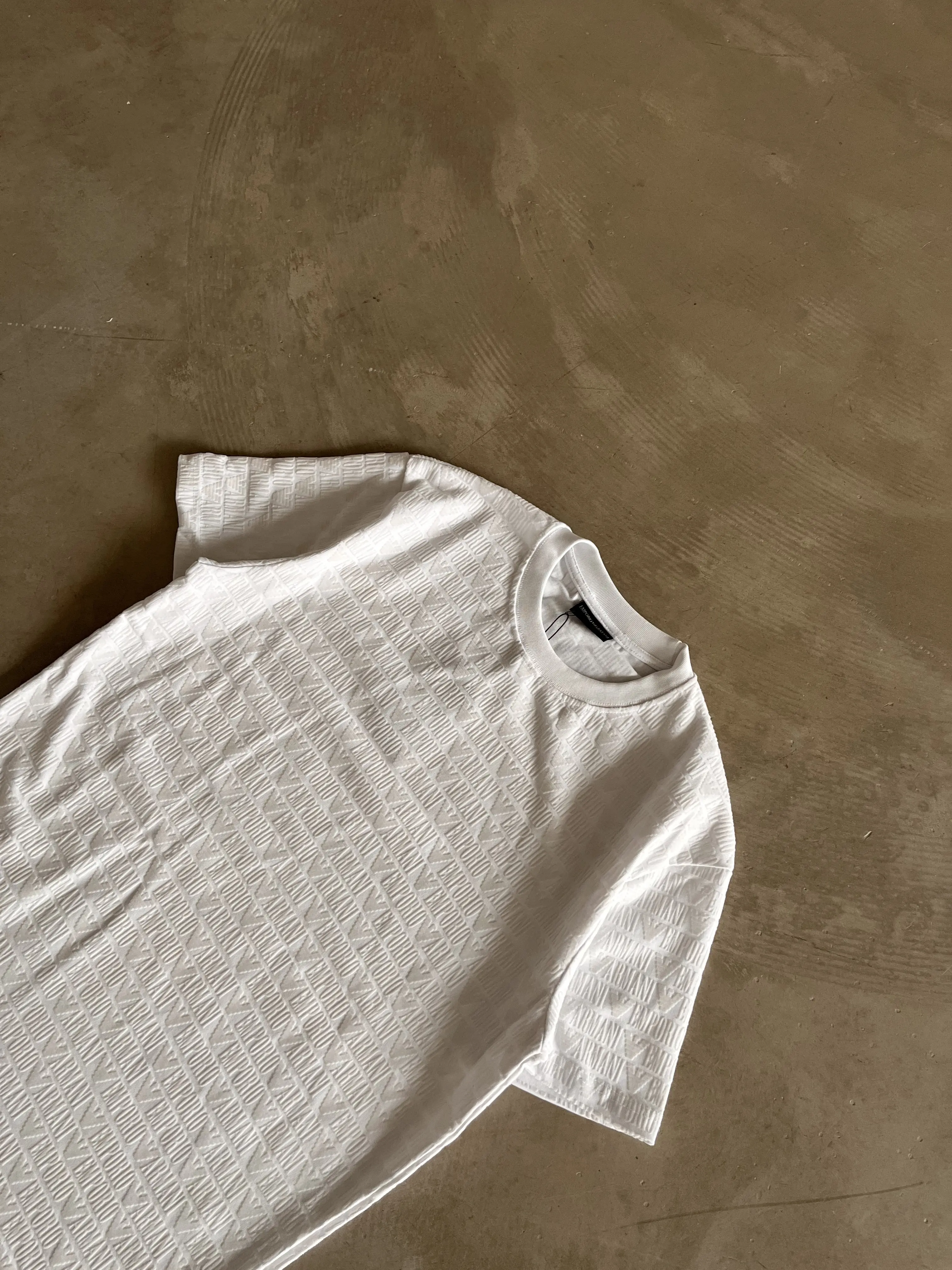 Full Logo Detaylı Basic T-Shirt