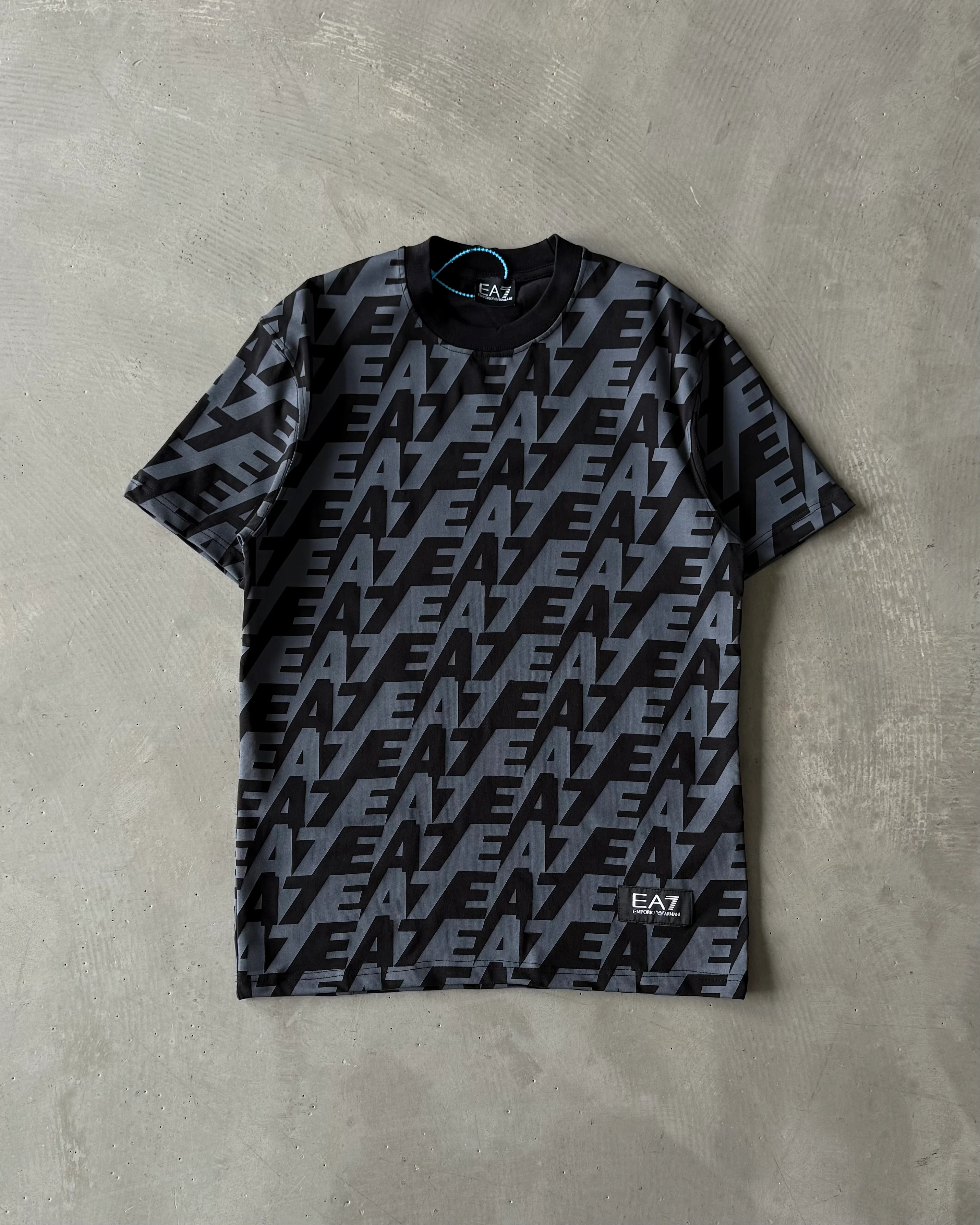 Full Logo Baskılı Basic T-Shirt