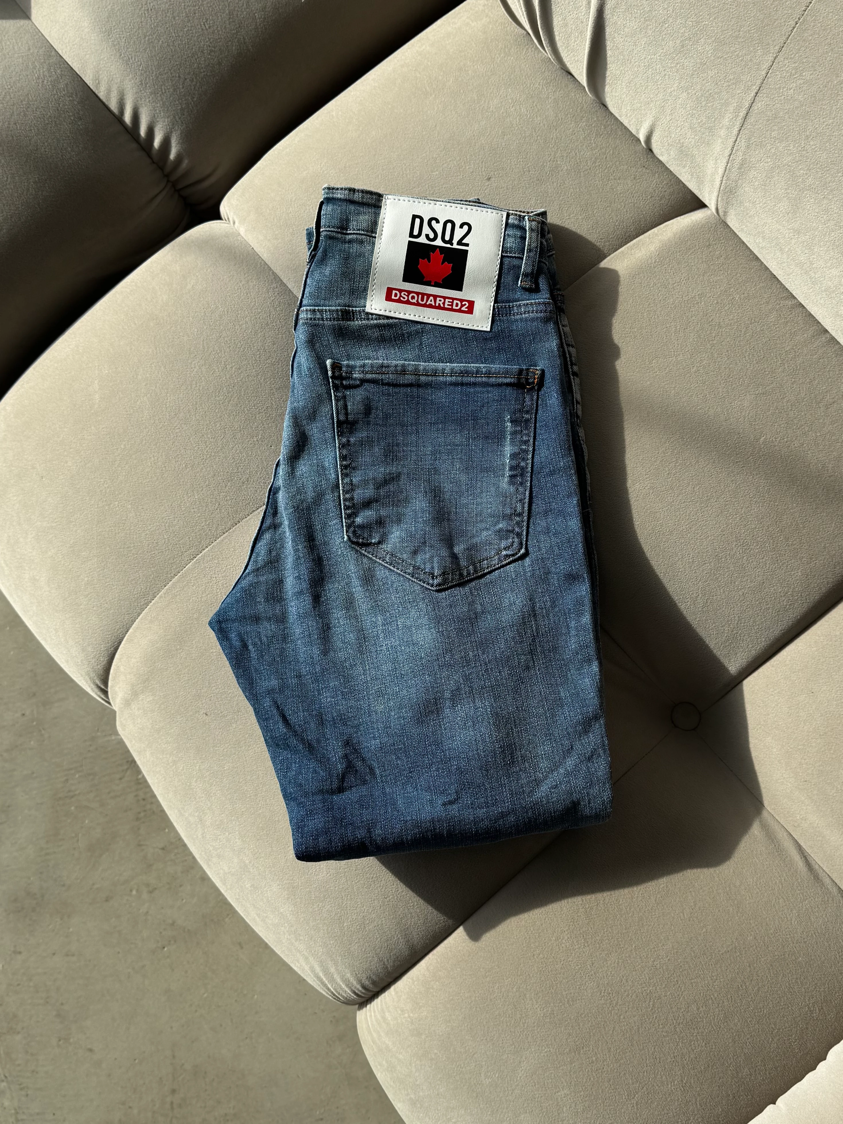 DSQ Premium Kot Pantolon - Mavi