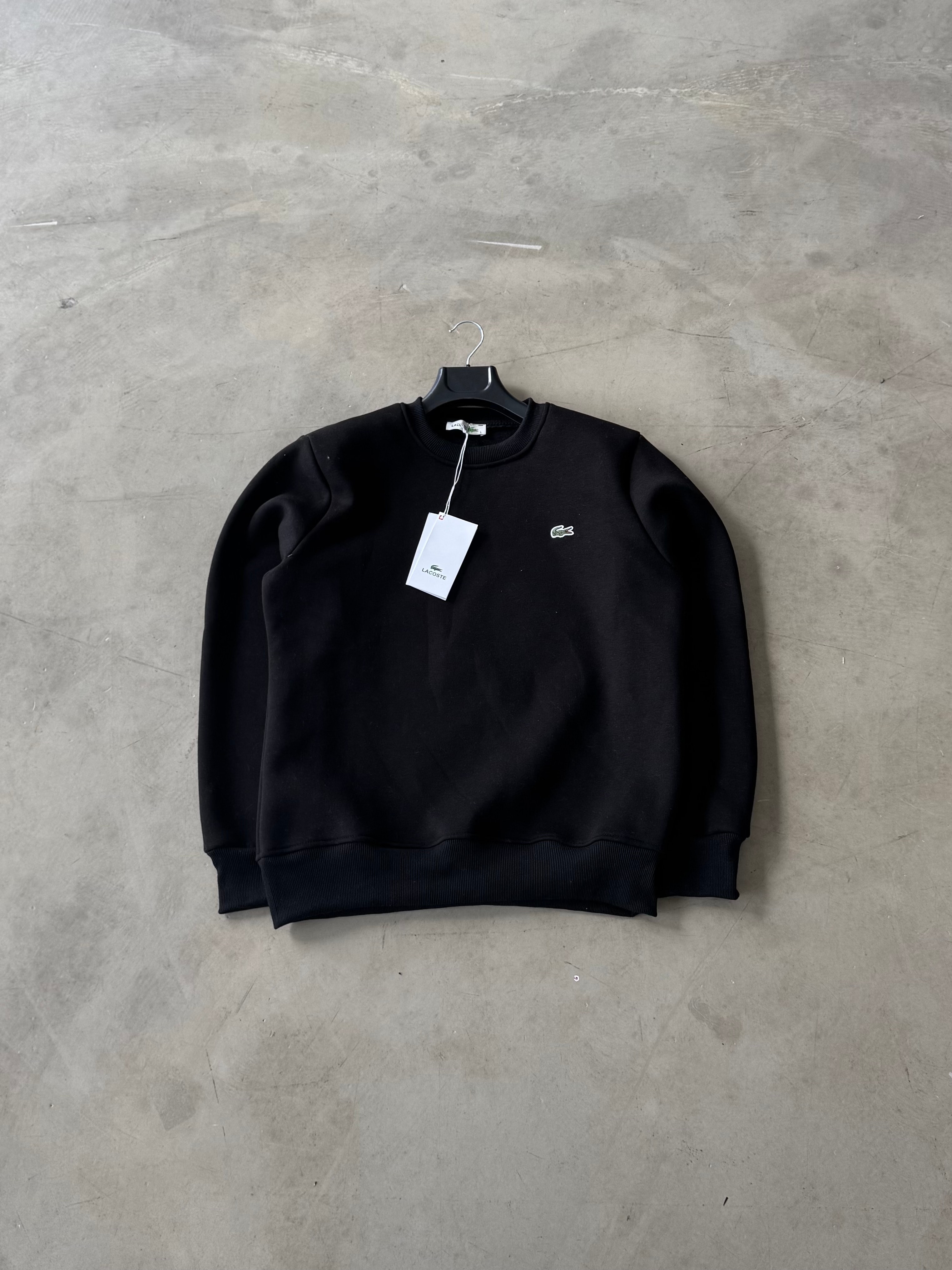 LCST Premium Nakışlı Sweatshirt  - Siyah