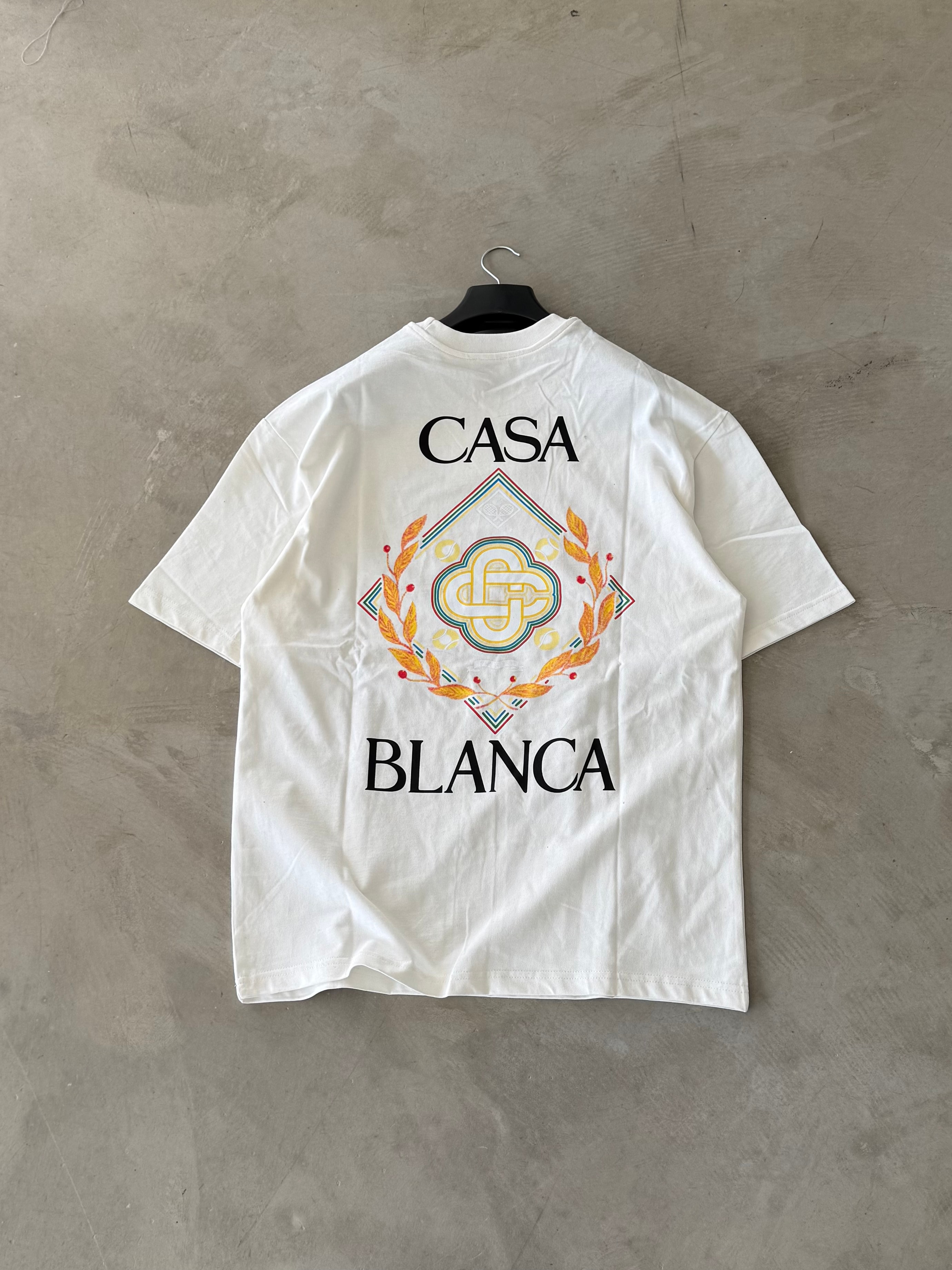 CB Premium Baskılı Tshirt - Beyaz