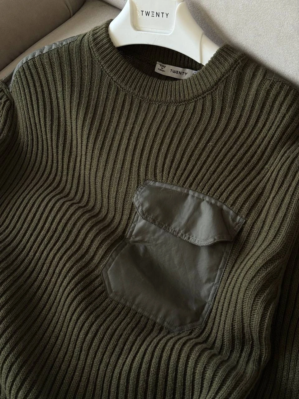 Premium Basic Cep Detaylı Triko