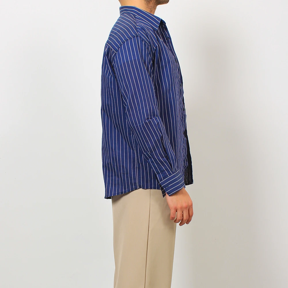 Oversize Tek Çizgi Gömlek