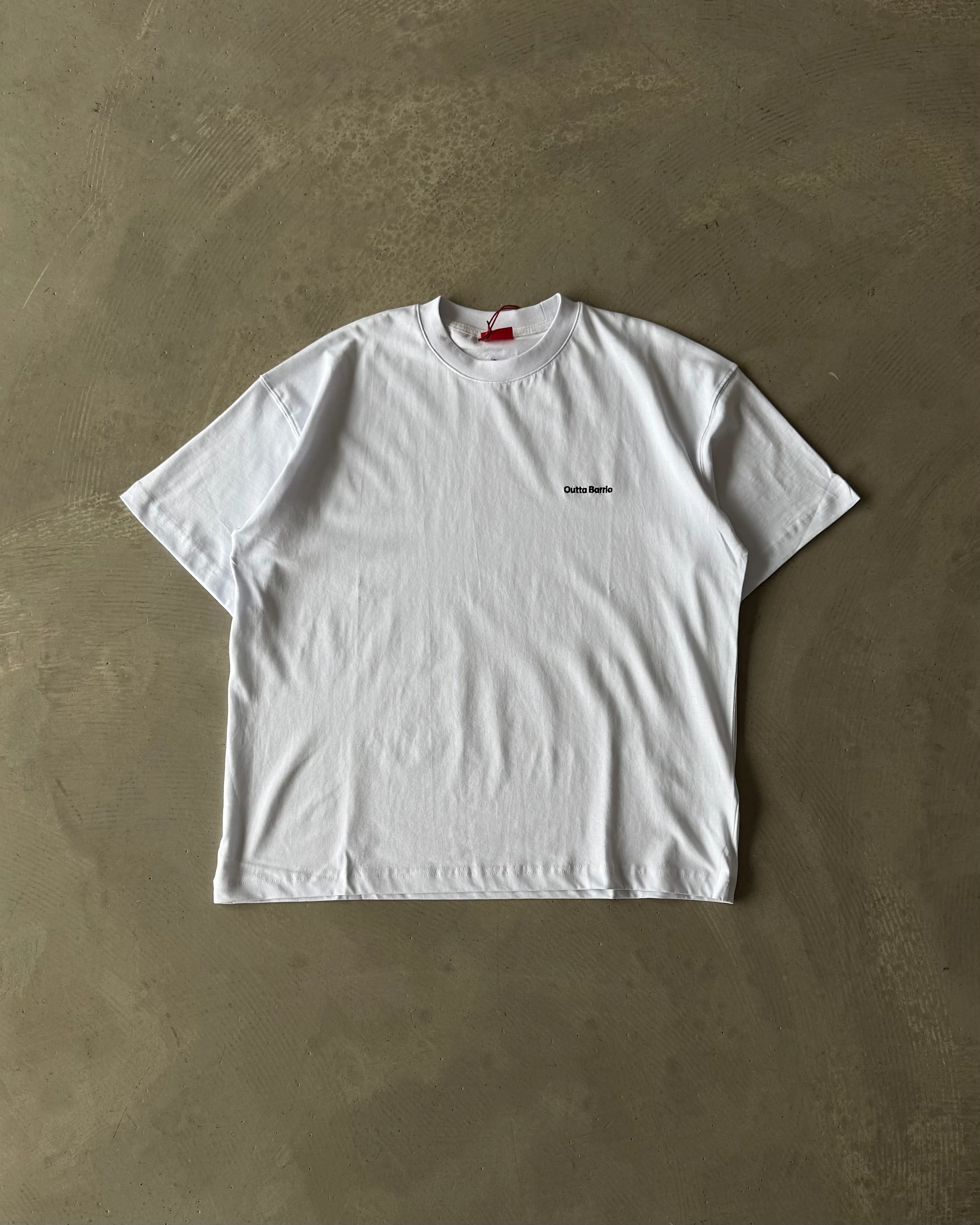 Sol Göğüs Logo Nakışlı Basic T-Shirt