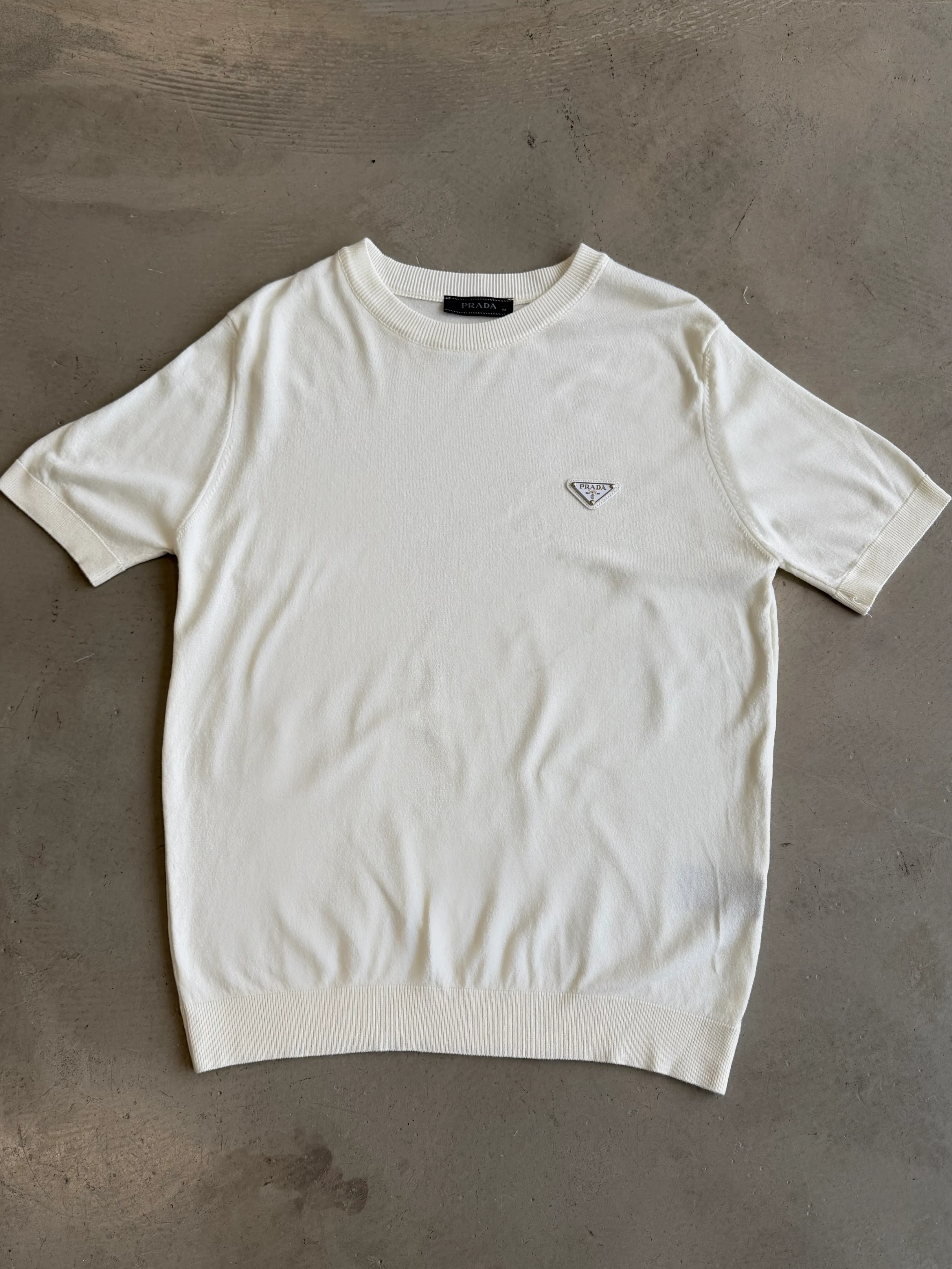 Sol Göğüs Logolu Basic Triko T-Shirt