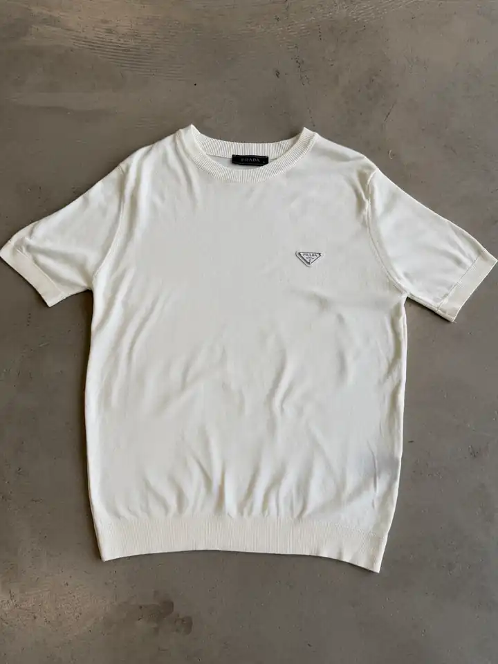 Sol Göğüs Logolu Basic Triko T-Shirt