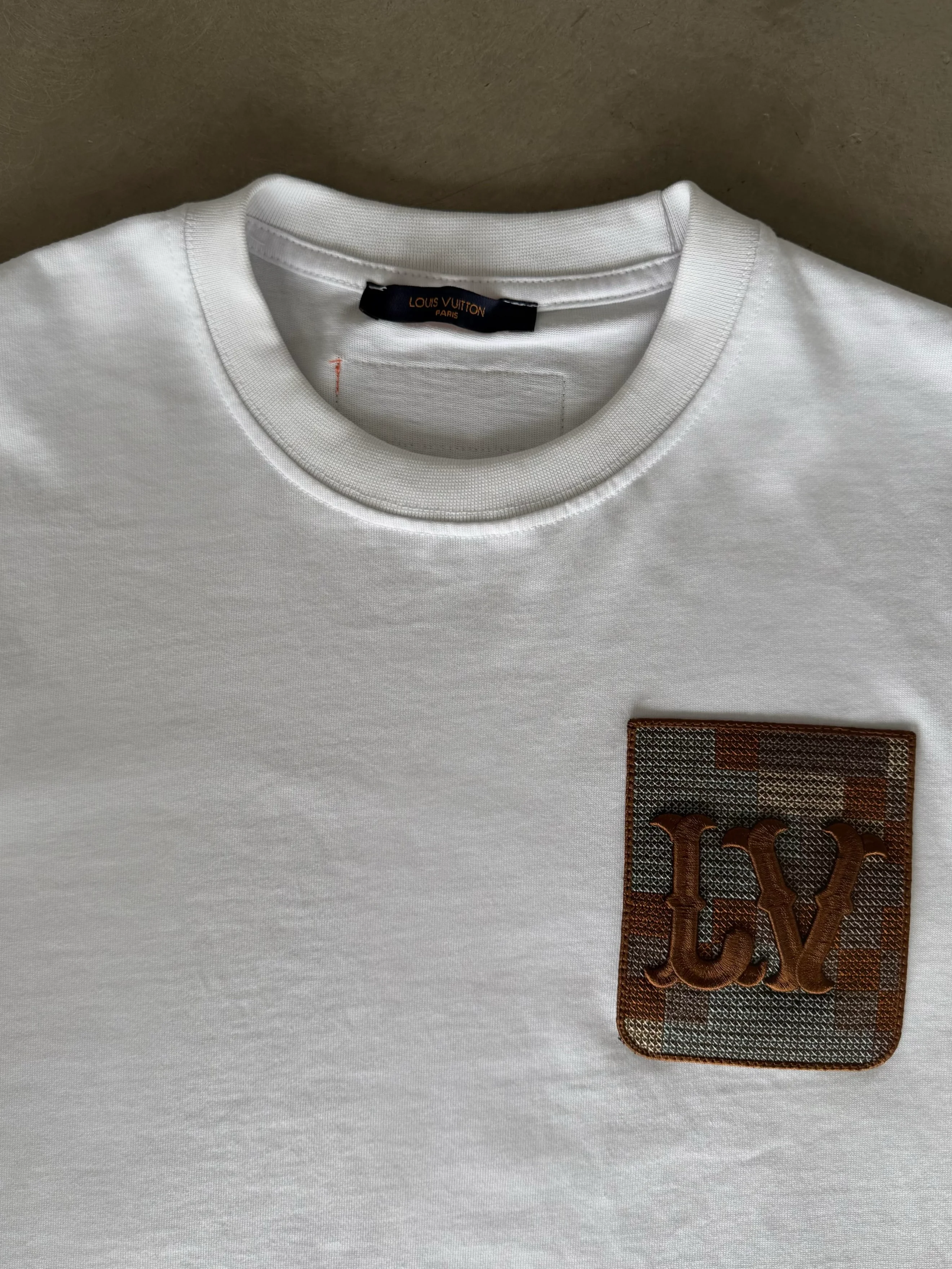 Logo Nakışlı Cep Detaylı Basic T-Shirt