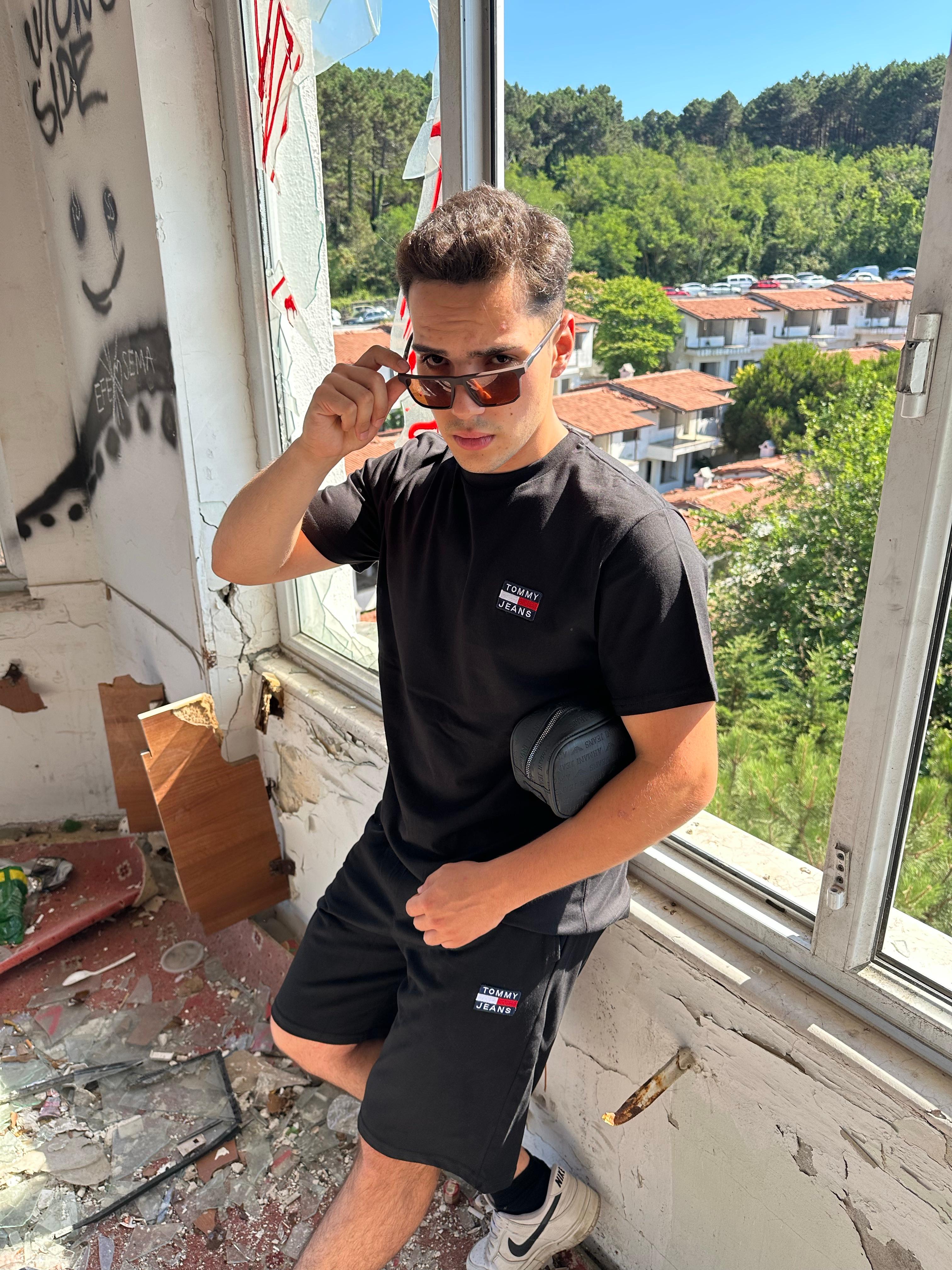 TMY Nakışlı Premium Şort Takım