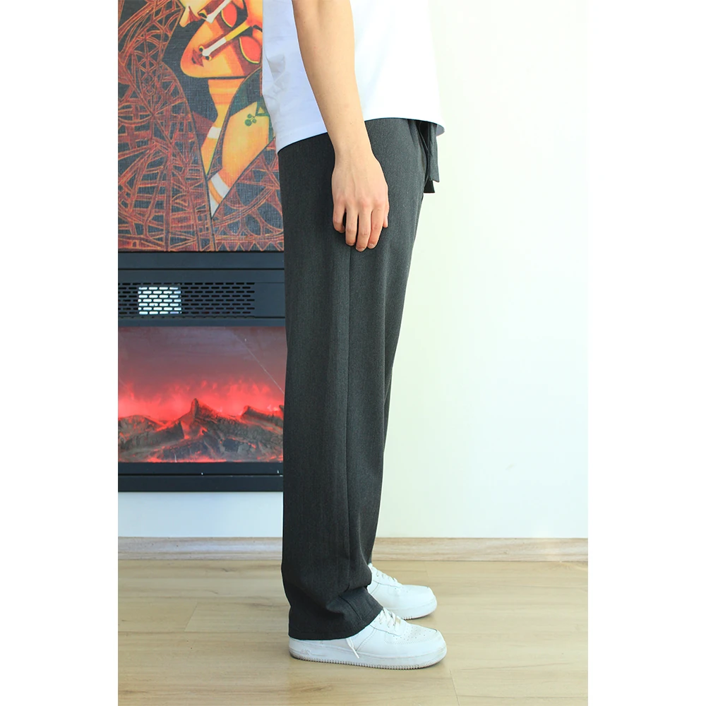 Salaş Kesim Kuşak Detaylı Pantolon