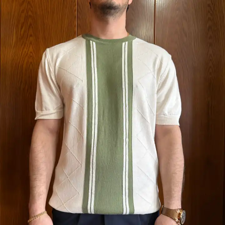 Orta Şerit Detaylı T-Shirt