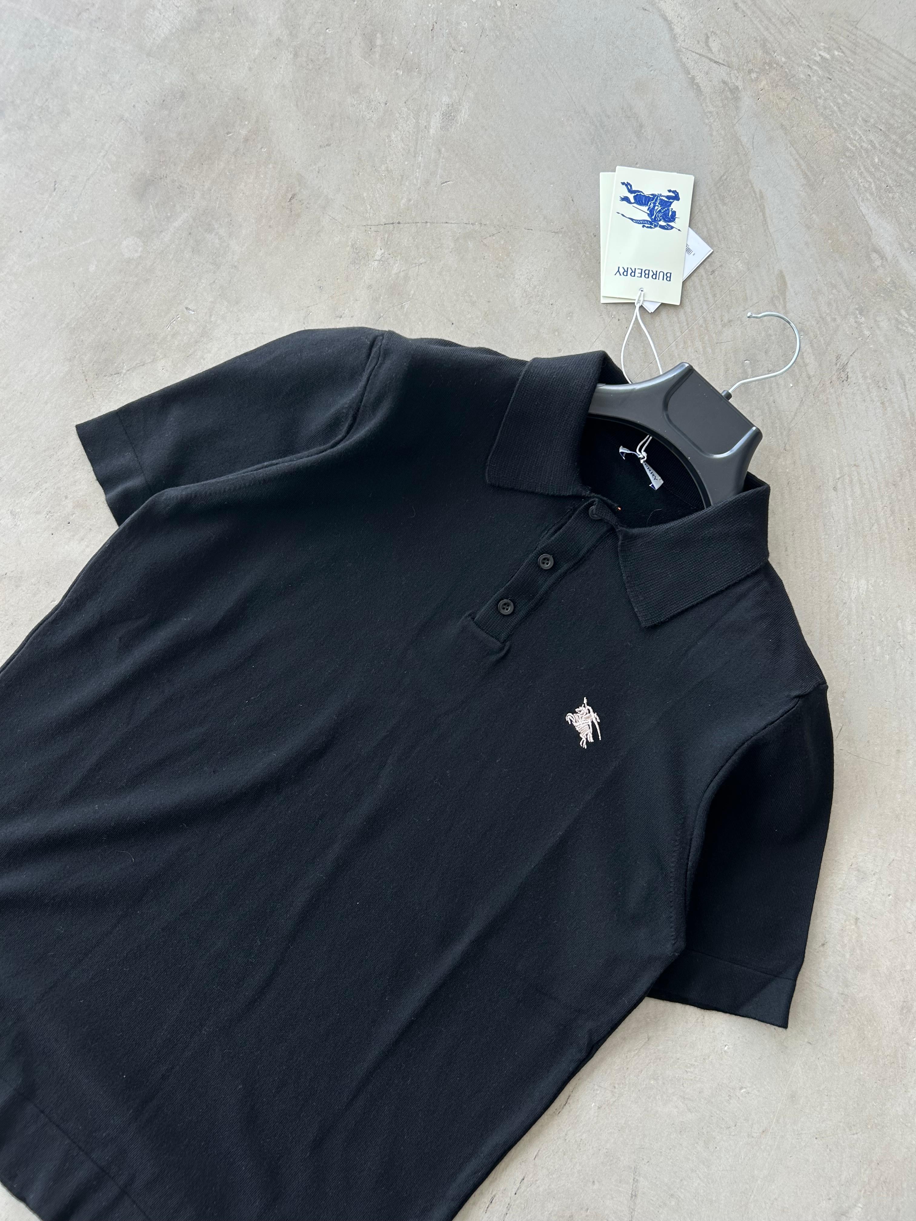 BRBRY Logo Nakışlı Polo Yaka Tshirt