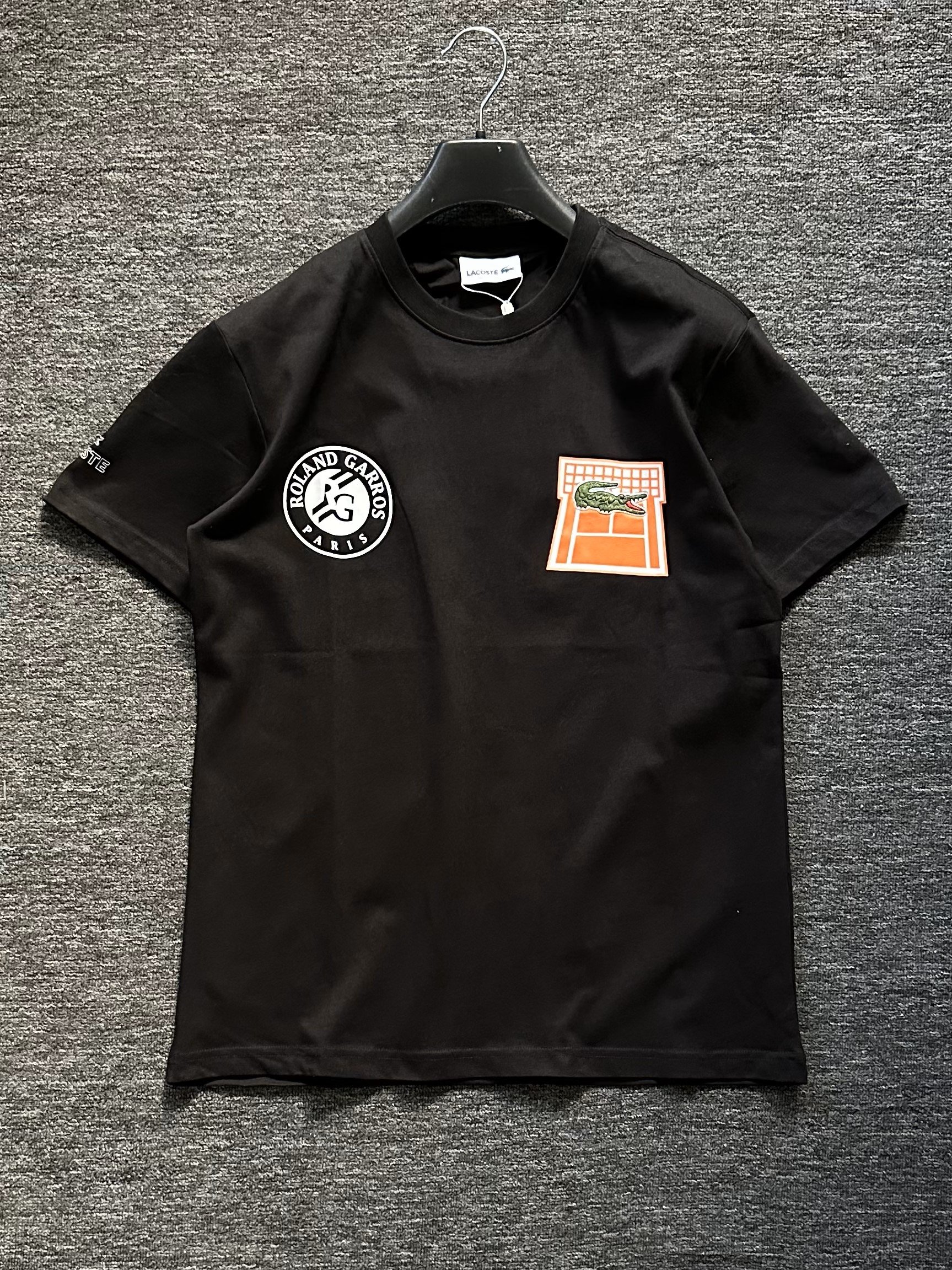 Rolland Goras Paris Premium Tee - Siyah