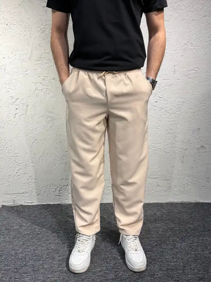 Sağ Arka cep Detaylı Baggy Kumaş