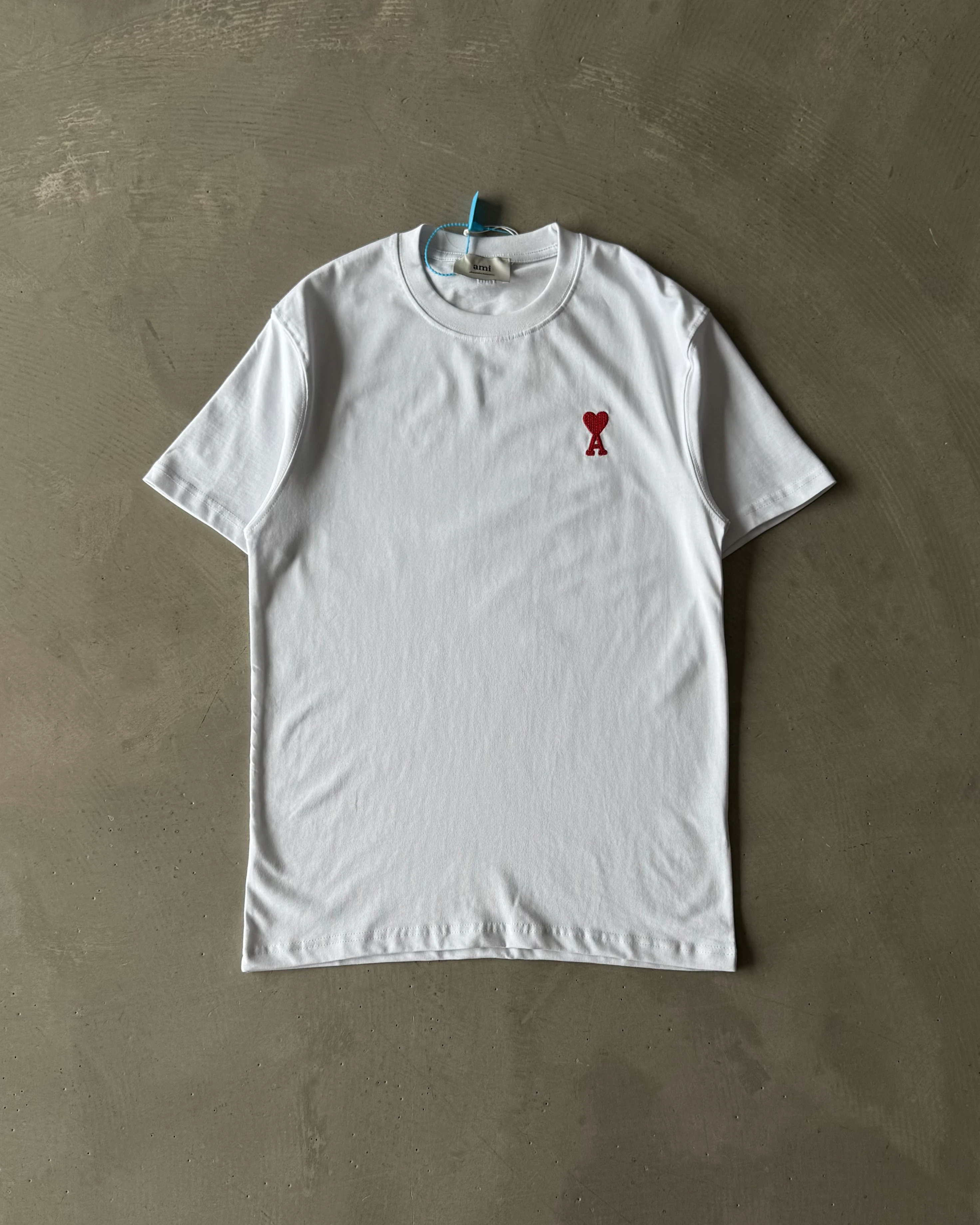 Sol Göğüs Logo Nakışlı Basic T-Shirt