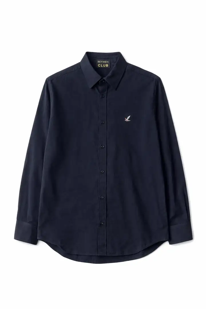 Nakış Detaylı Regular Fit Gömlek