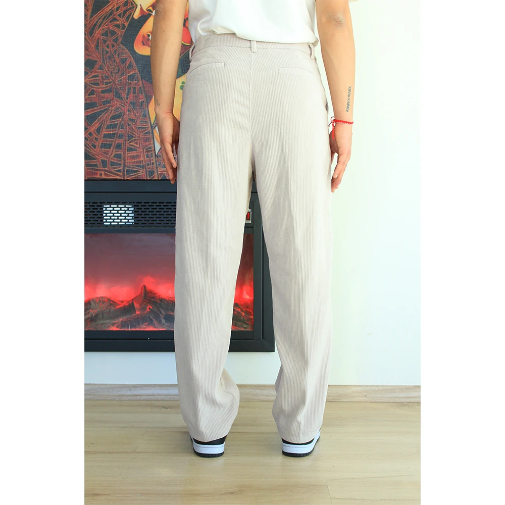 Kadife Relax Fit Pantolon