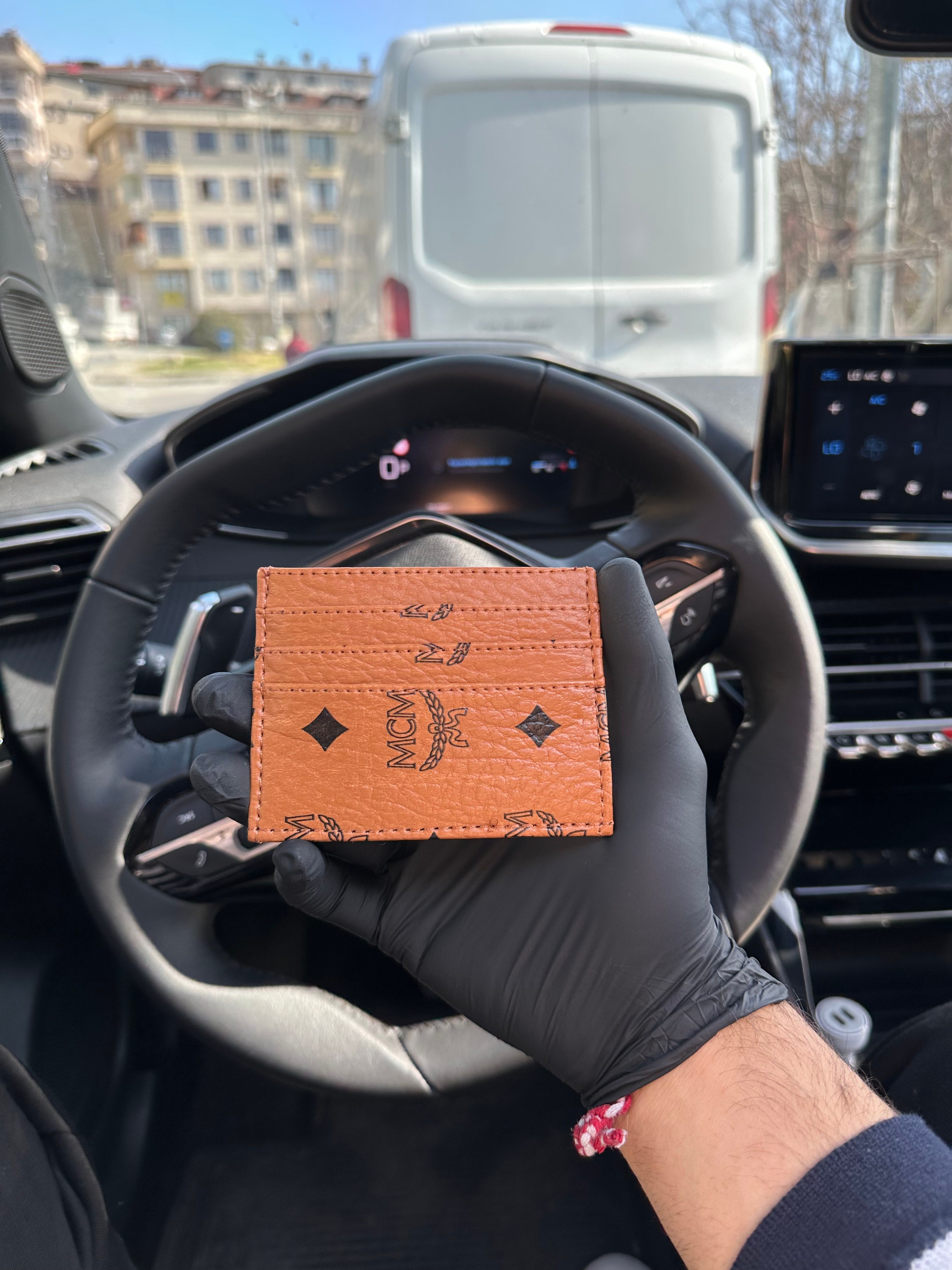 MK Desenli Premium Kartlık - Turuncu Renk