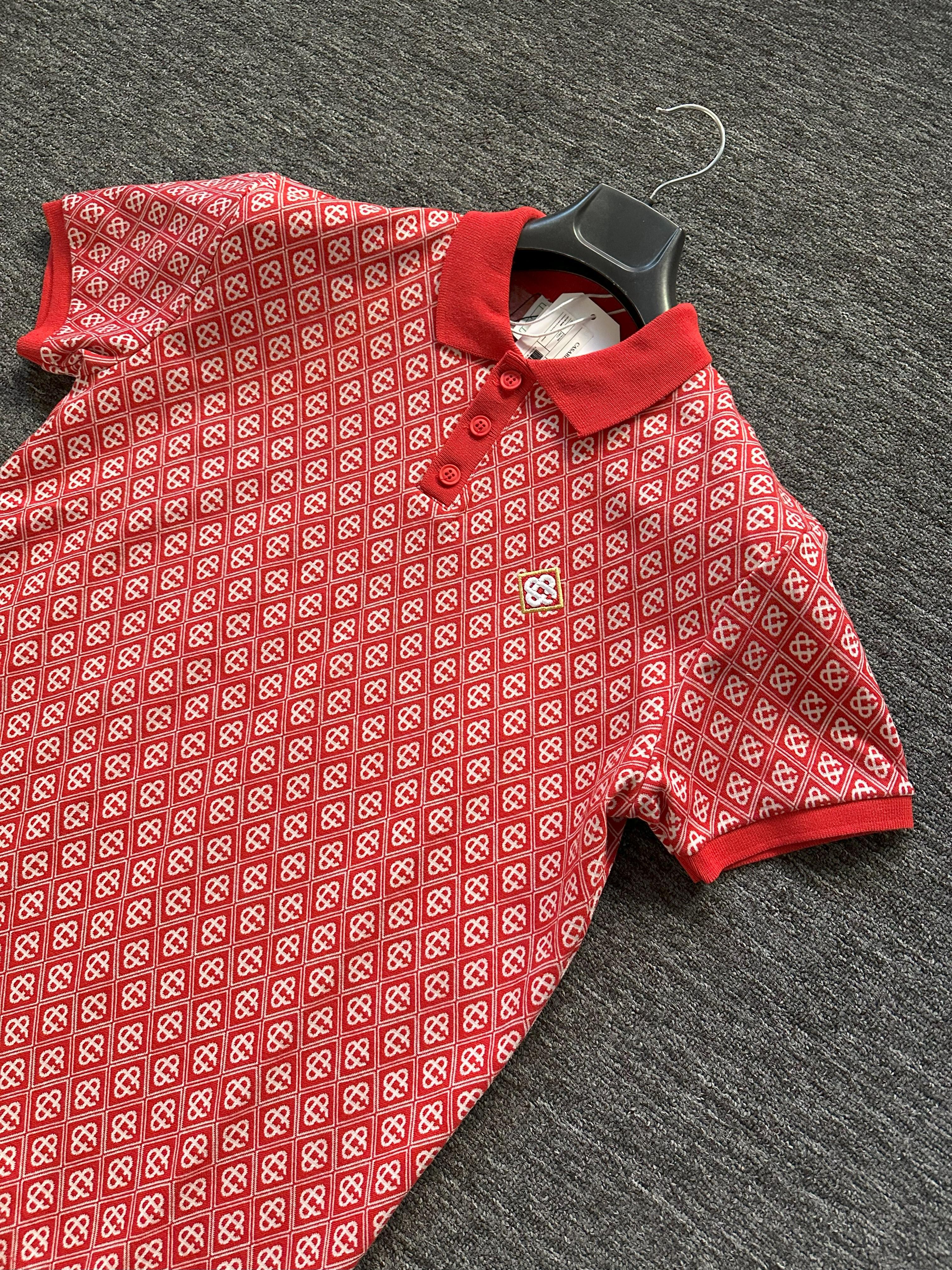 Red Baskılı Extra Premium Polo Yaka Tee