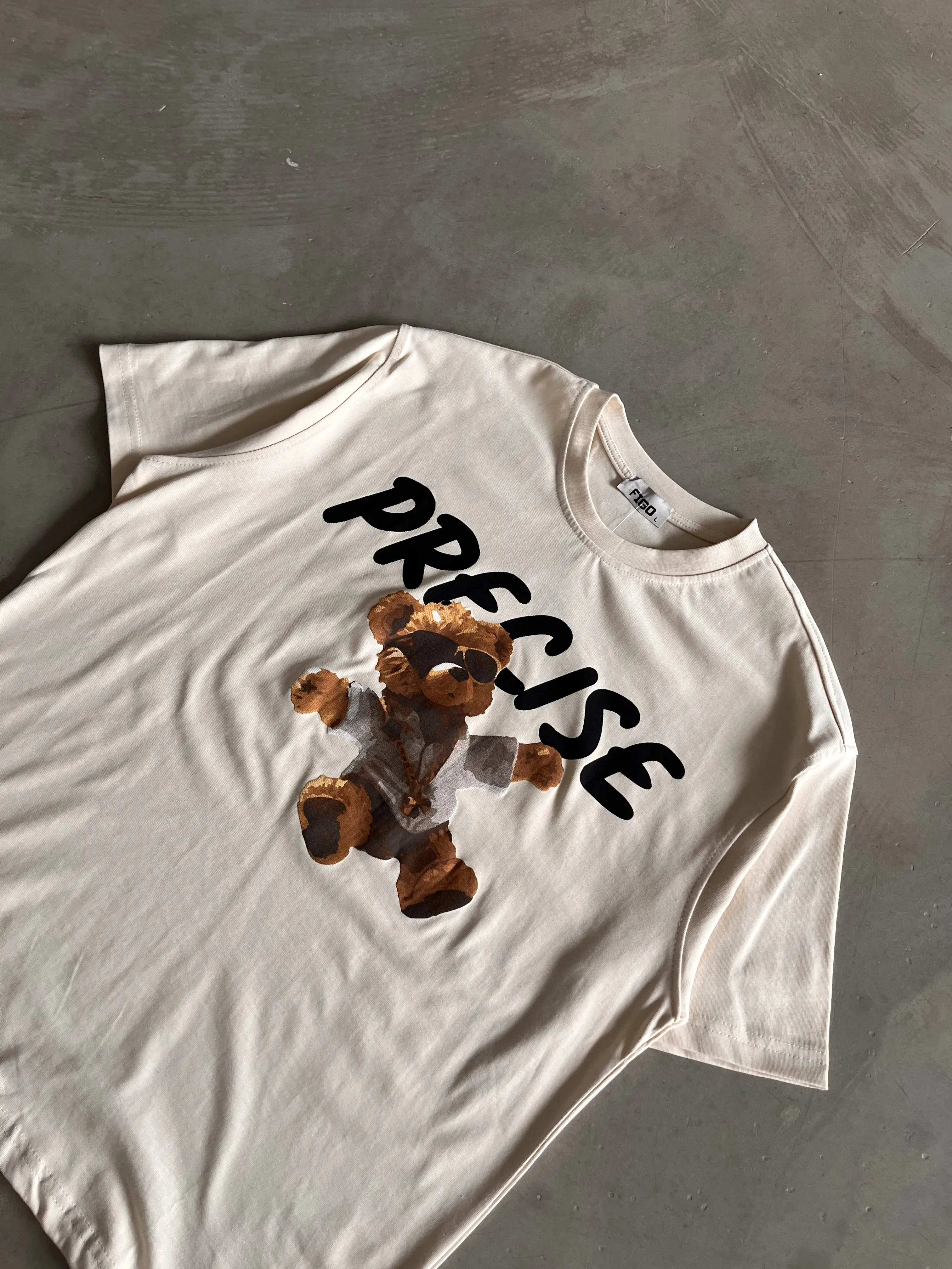 Ayıcık Baskılı T-Shirt